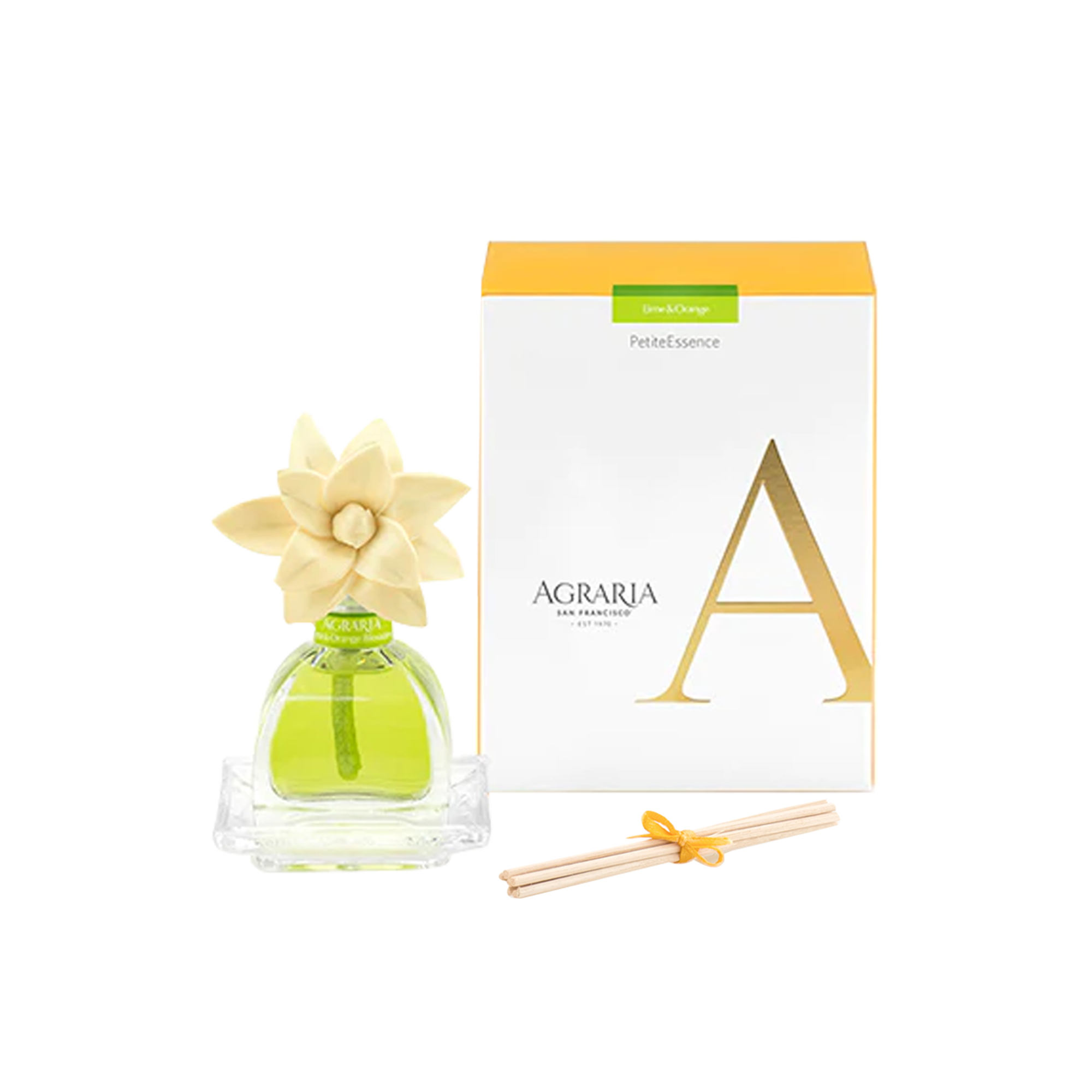 Lime & Orange petite essence Reed Diffuser