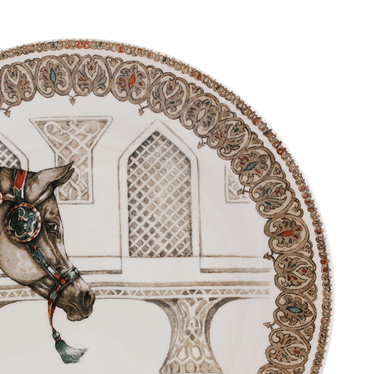 Chevaux Du Vent Horse Dessert Plate