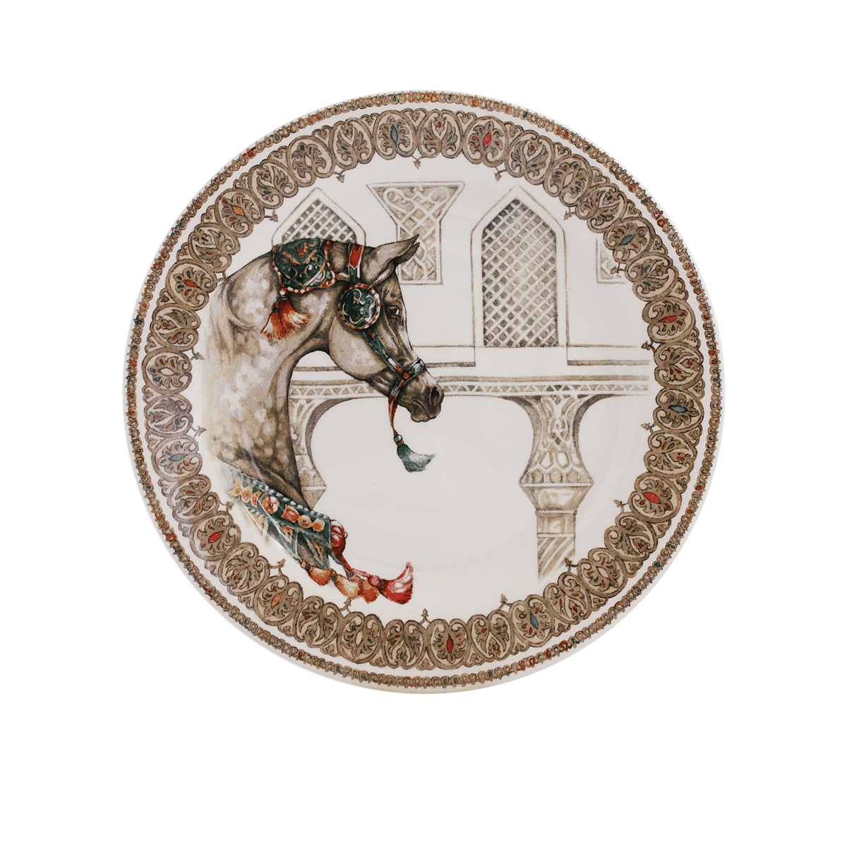 Chevaux Du Vent Horse Dessert Plate