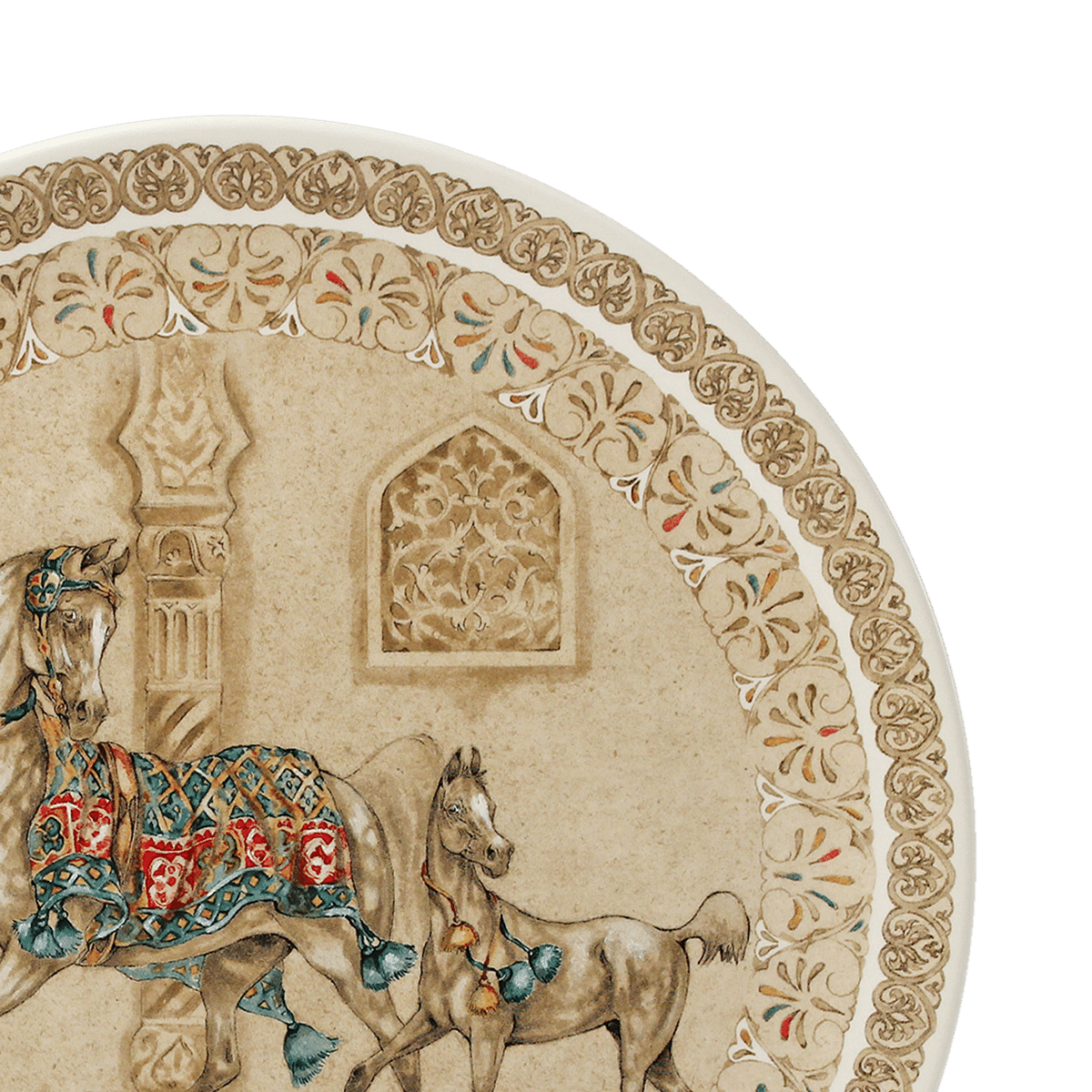Chevaux Du Vent Charger Plate