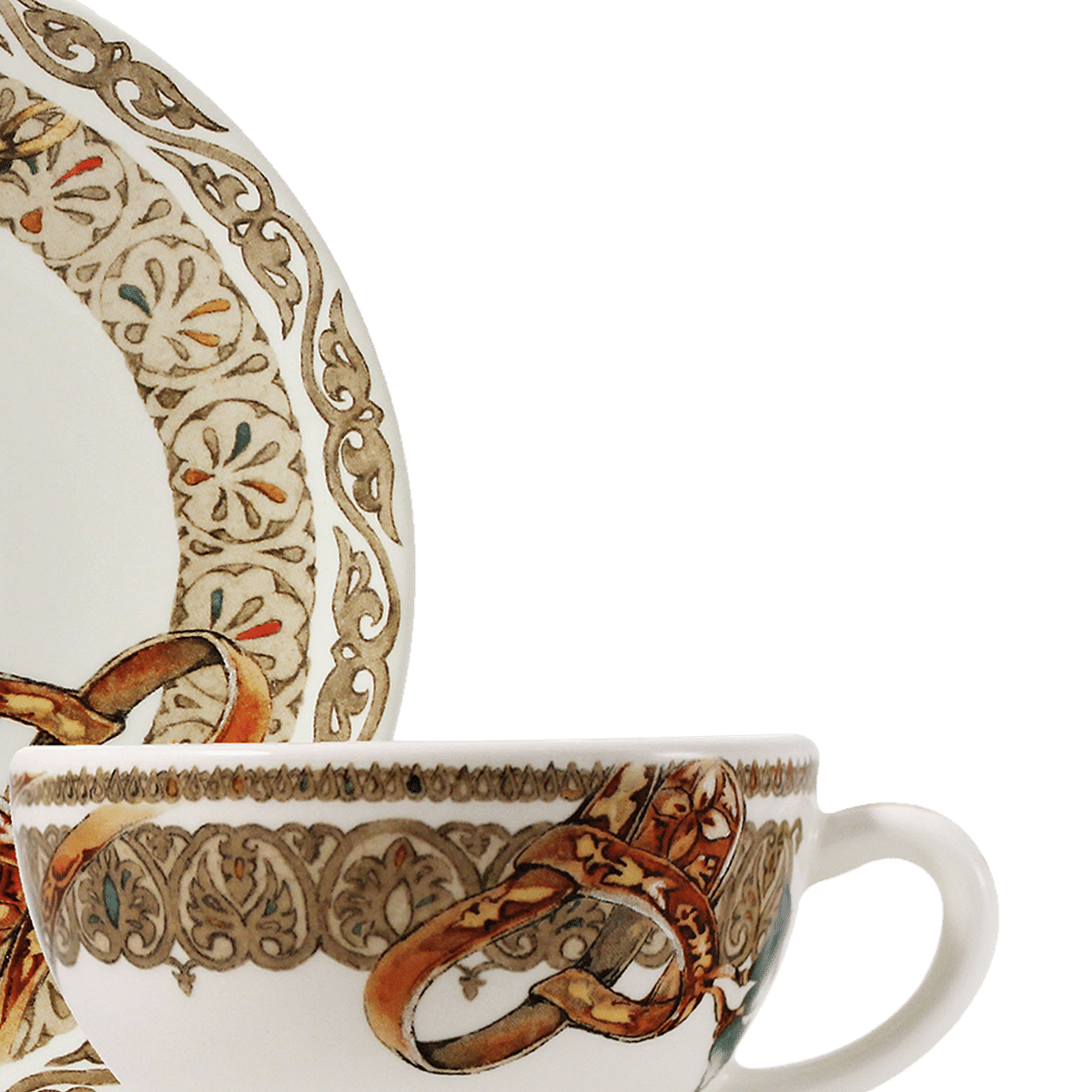 Chevaux Du Vent Breakfast Cup & Saucer