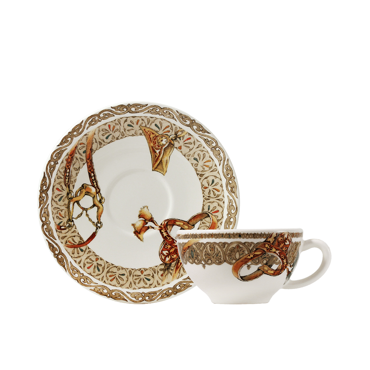 Chevaux Du Vent Breakfast Cup & Saucer