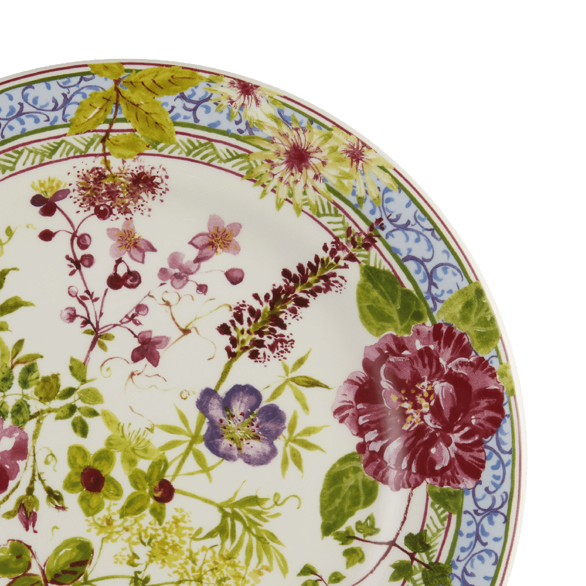 Millefleurs Dessert Plate
