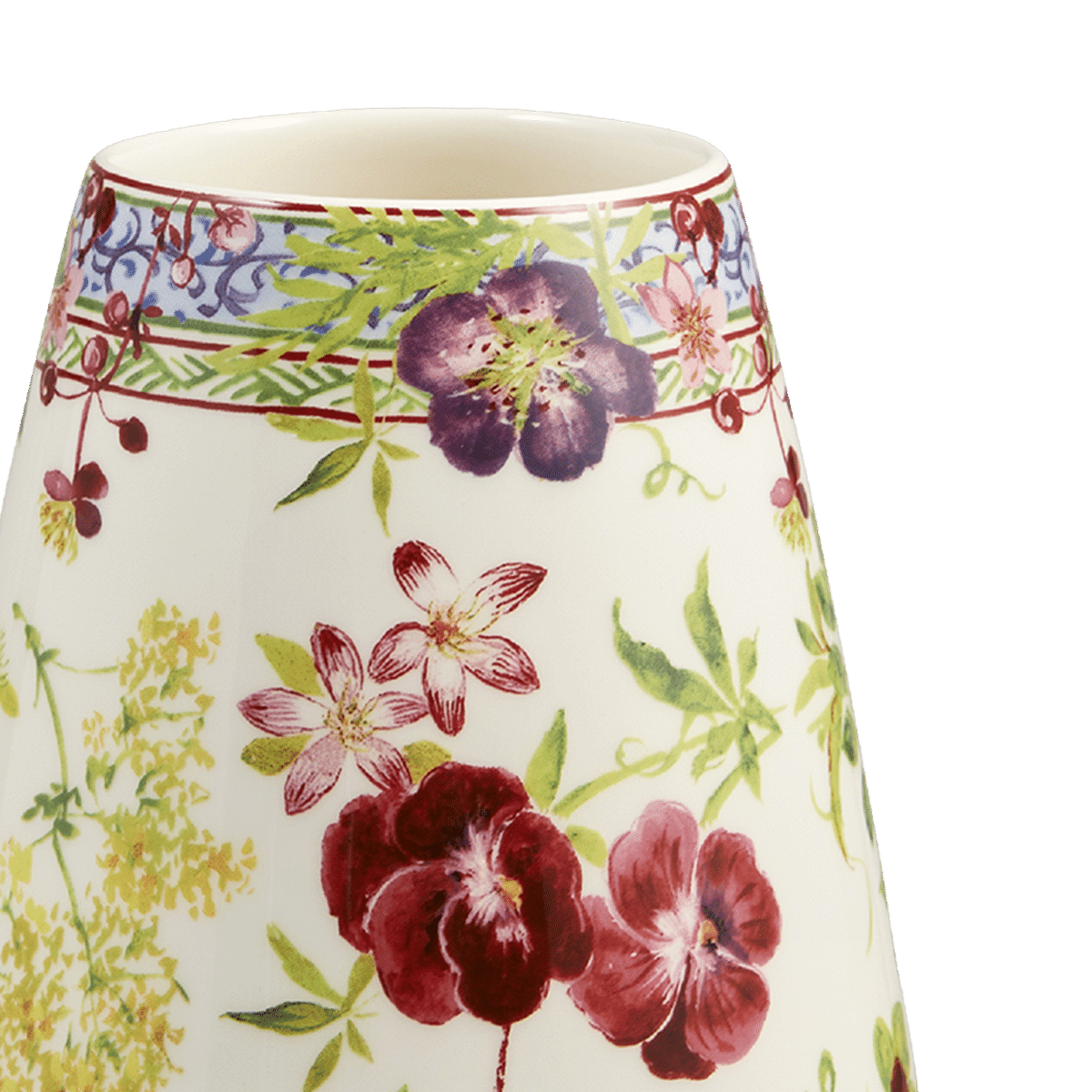 Millefleurs Contour Vase