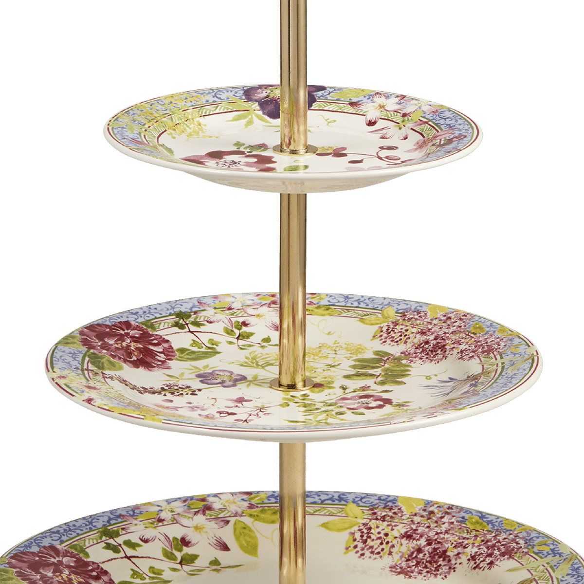 Millefleurs Three-Tier Cake Stand