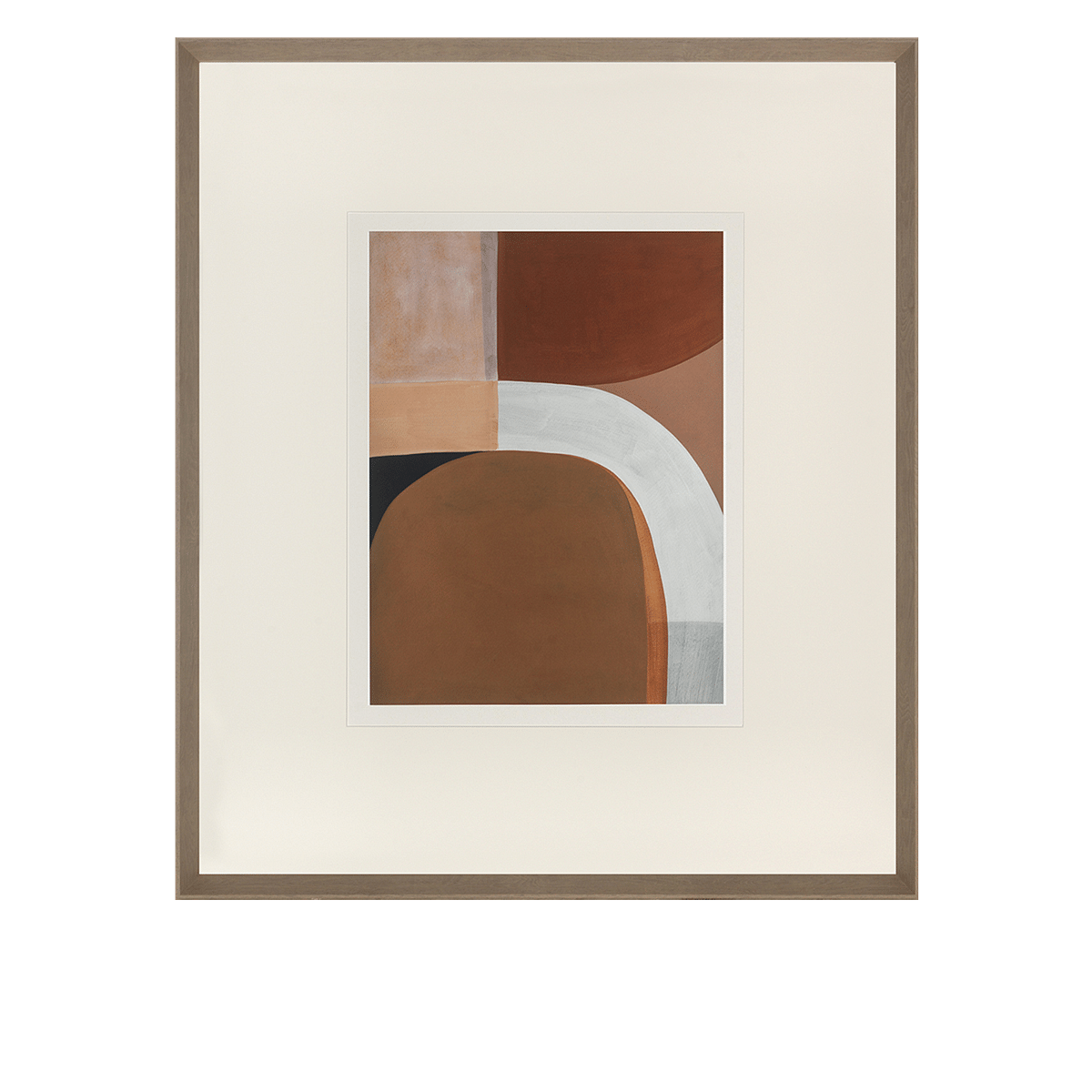 Contemporary Art Painted Shapes 01