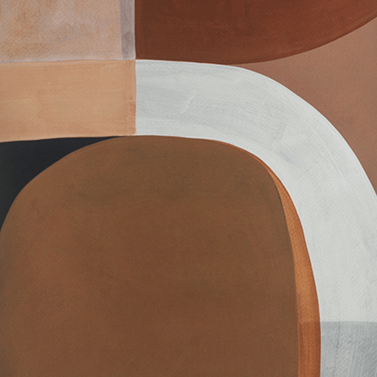 Contemporary Art Painted Shapes 01