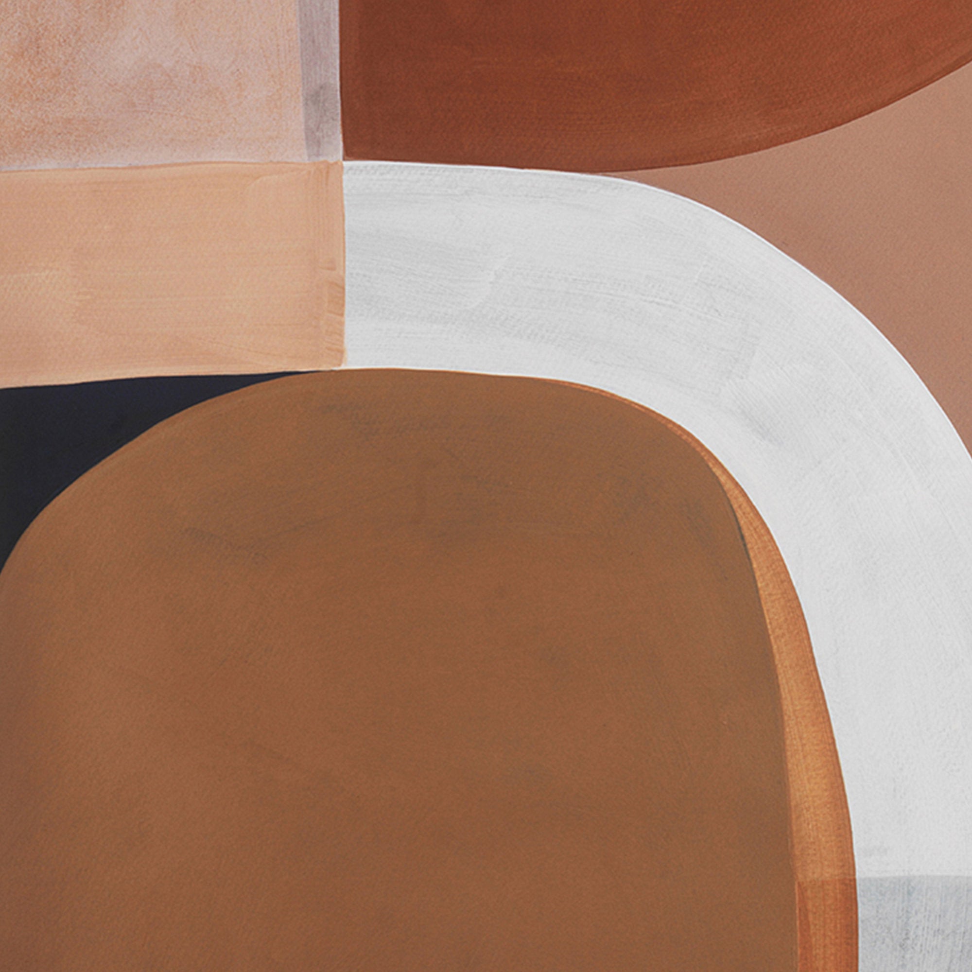 Contemporary Art Painted Shapes 01