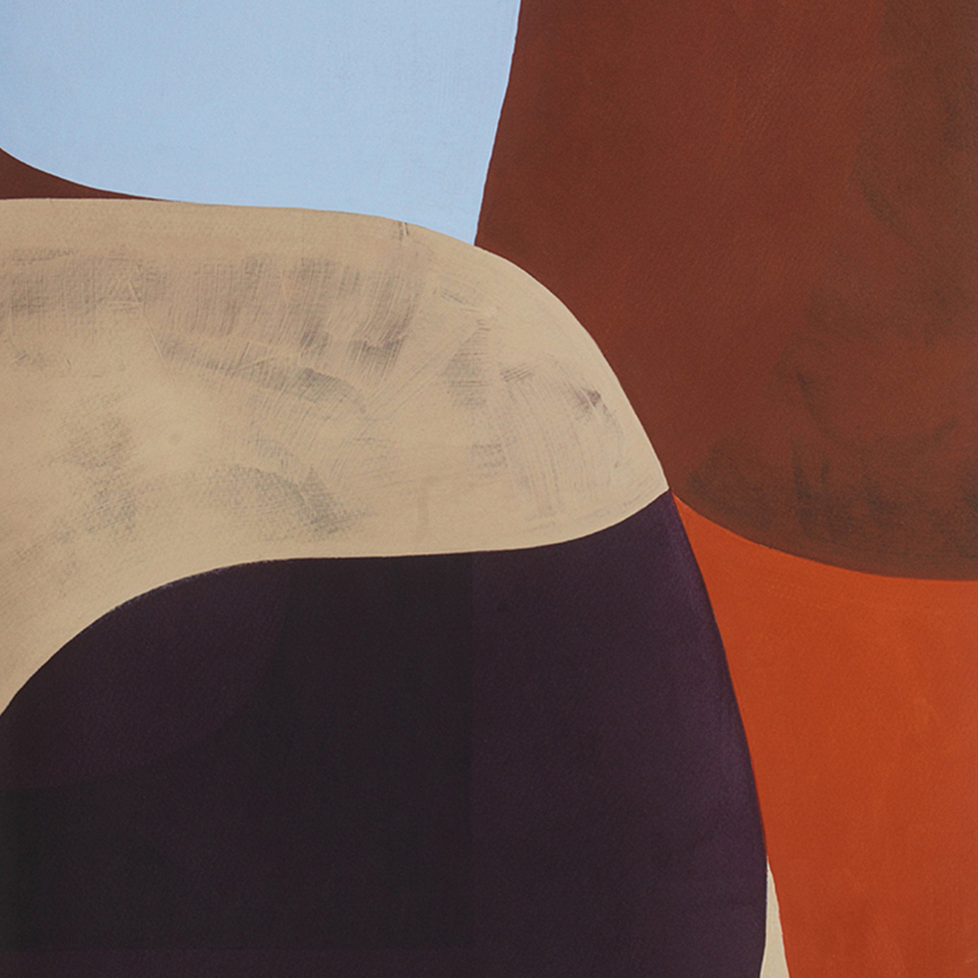 Contemporary Art Painted Shapes 02