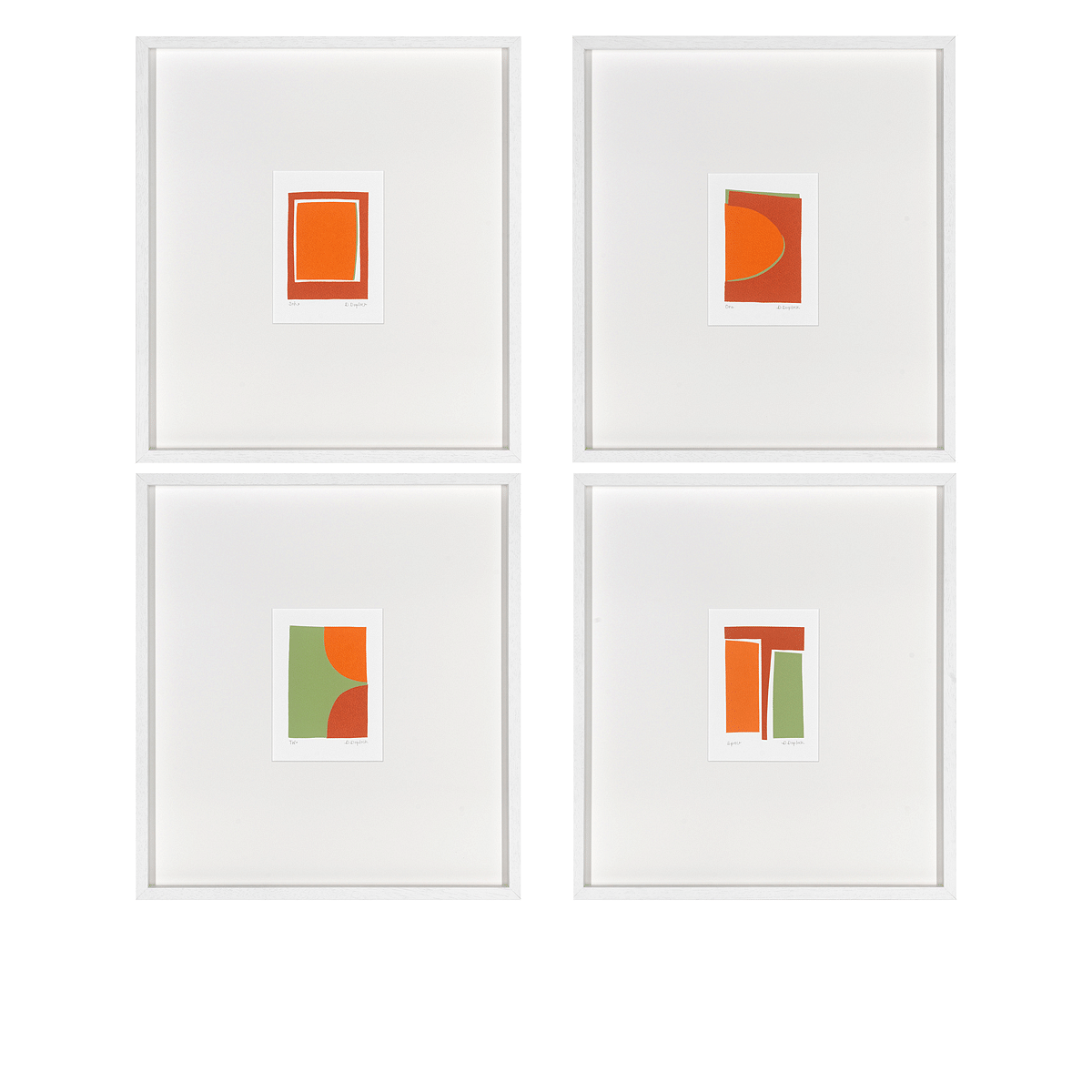 Contemporary Art Serigraph Duplock C