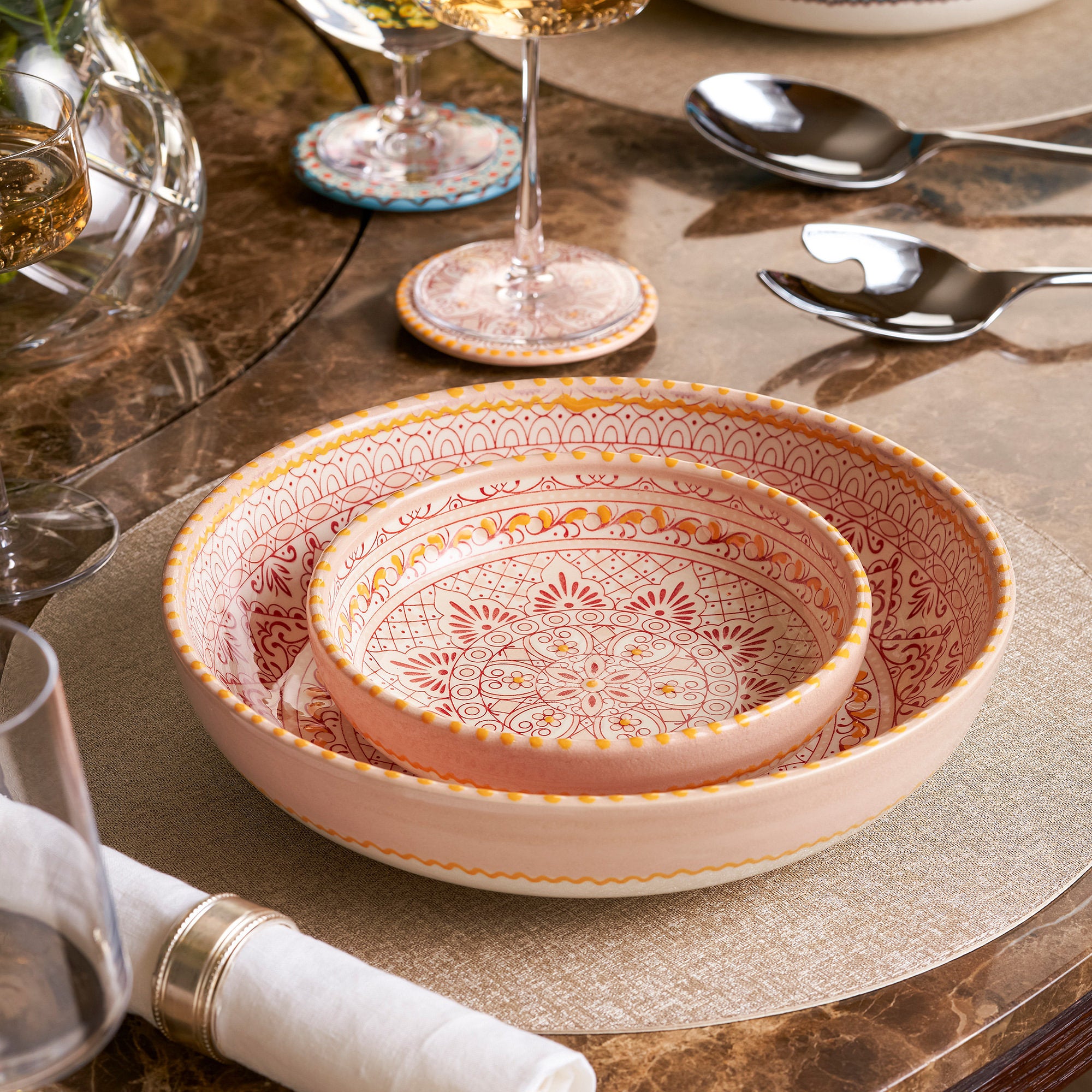 Estrella Shallow Bowl
