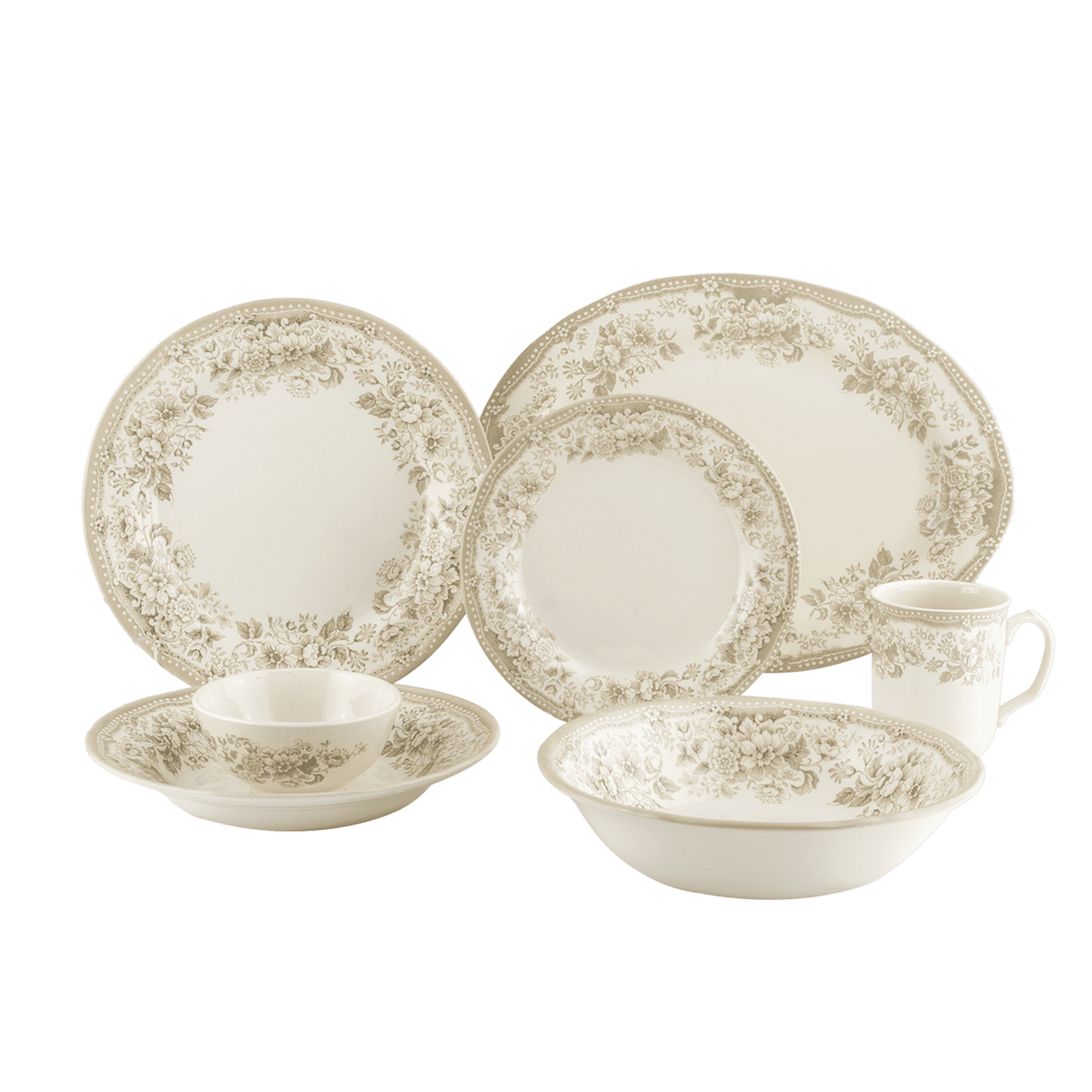 Diana Rose Soup Plate