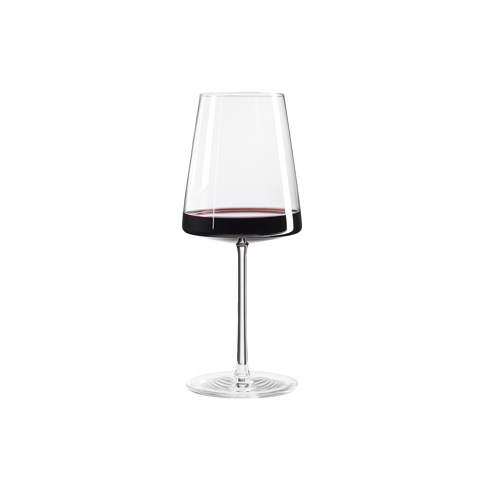 Power Red Wine Glass