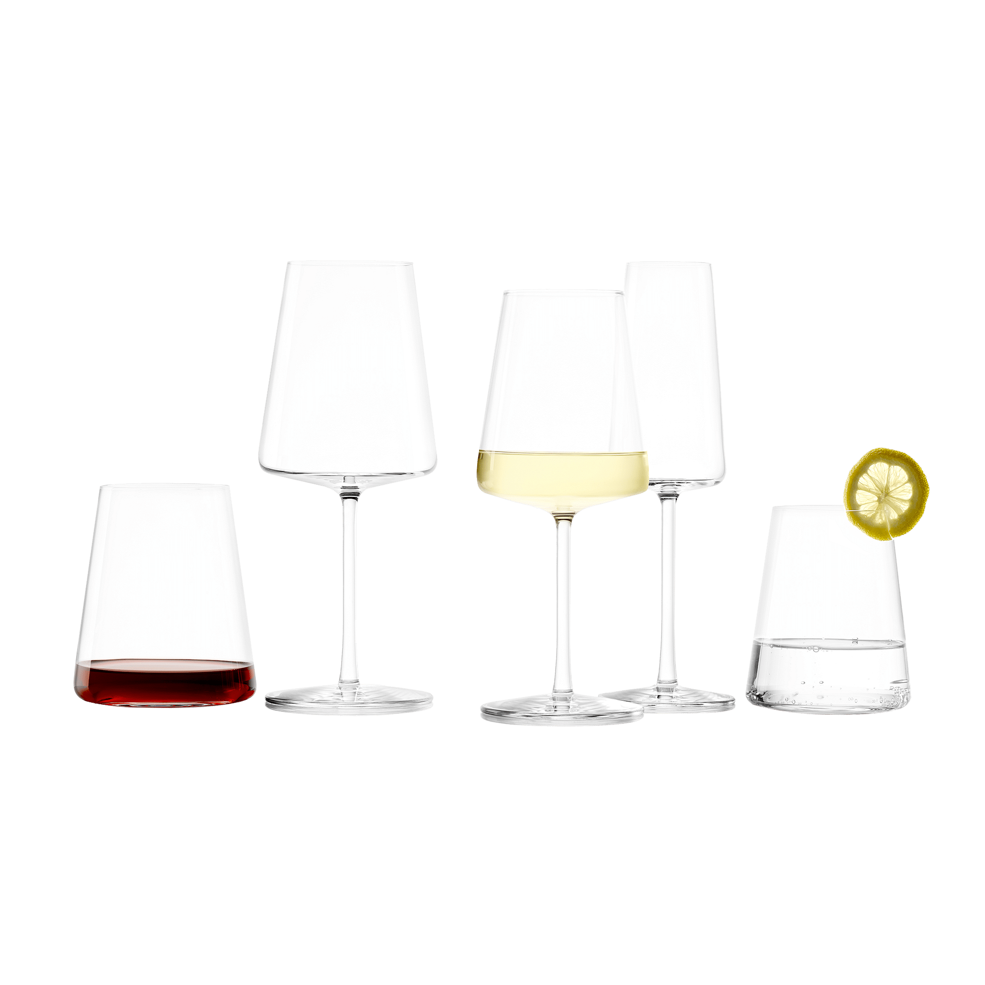 Power Red Wine Glass