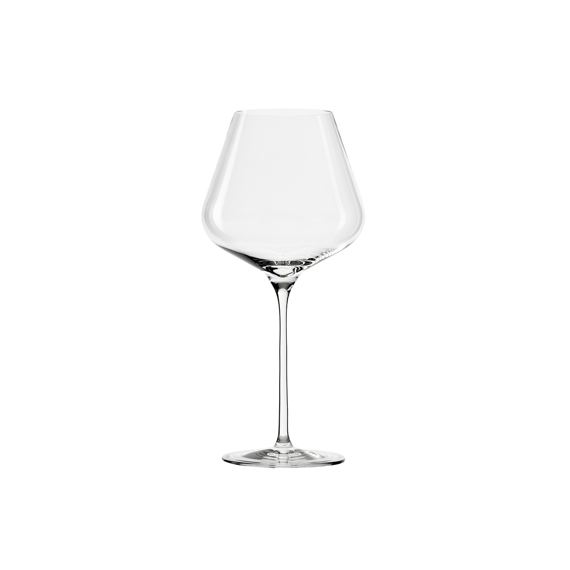 Quatrophil Burgundy Glass