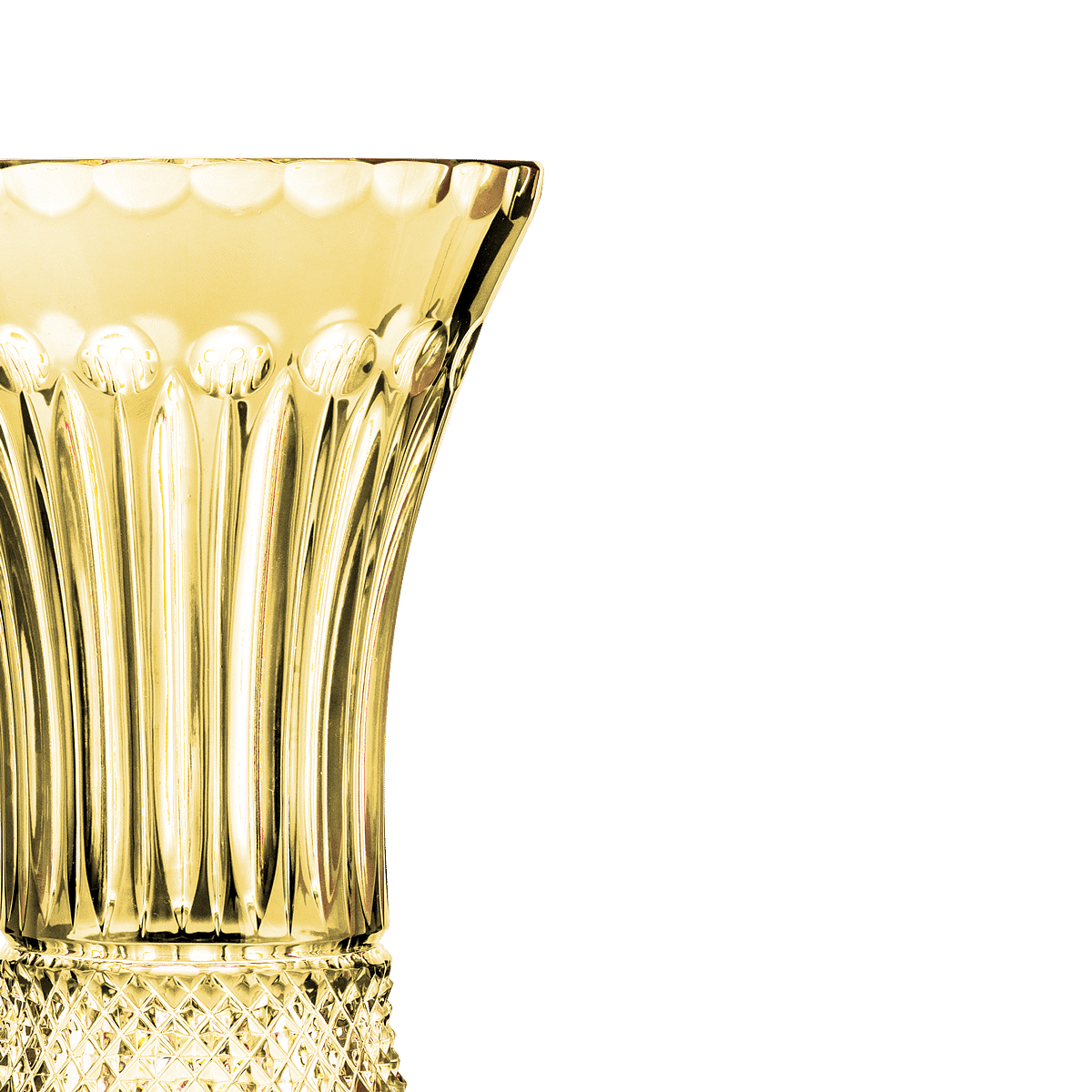 Mikasa Vase Amber