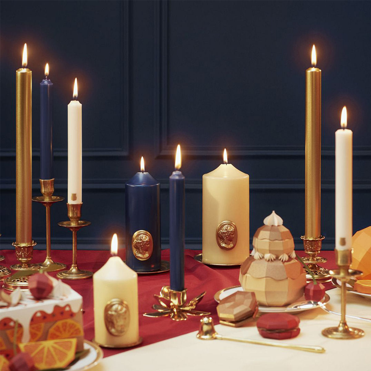 Classic Non Scented Pillar Candle