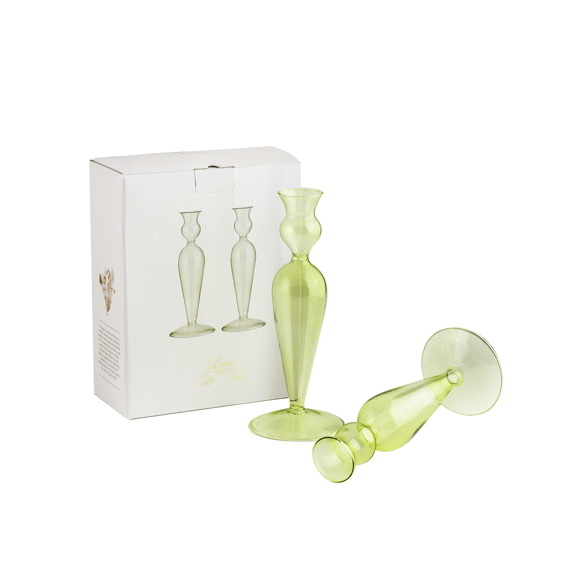 Louis Mmxxiii Taper Candle Holder Set of 2
