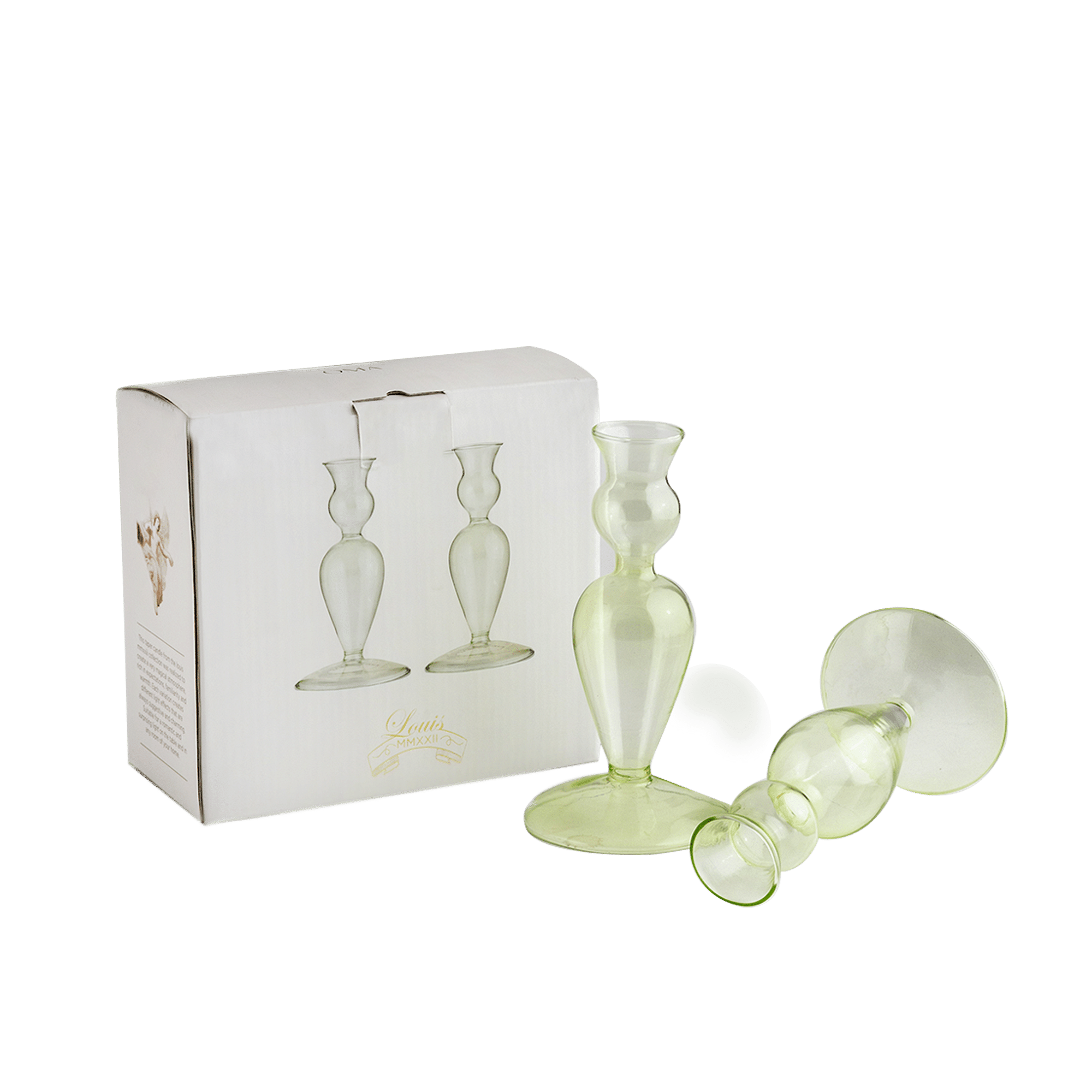 Louis Mmxxiii Taper Candle Holder Set of 2