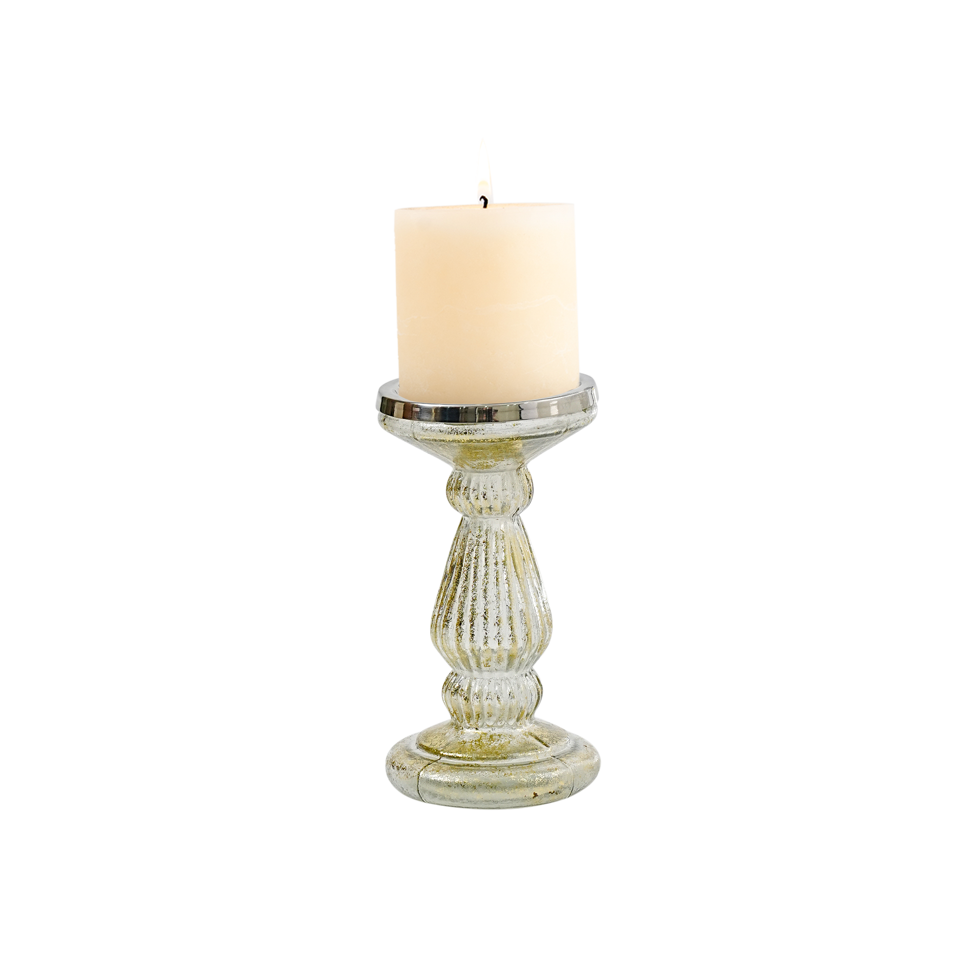 Stately Pillar Candle Holder