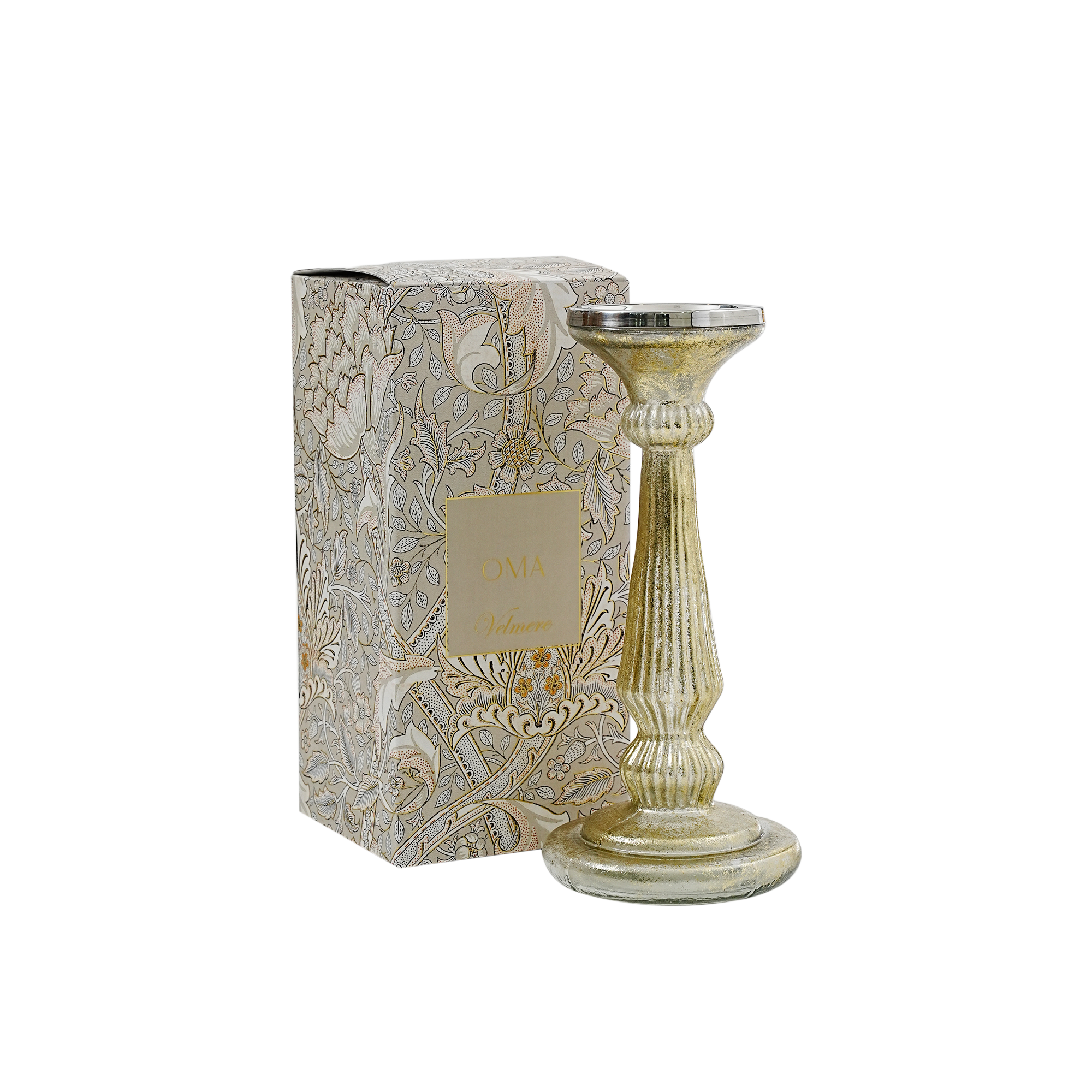 Stately Pillar Candle Holder