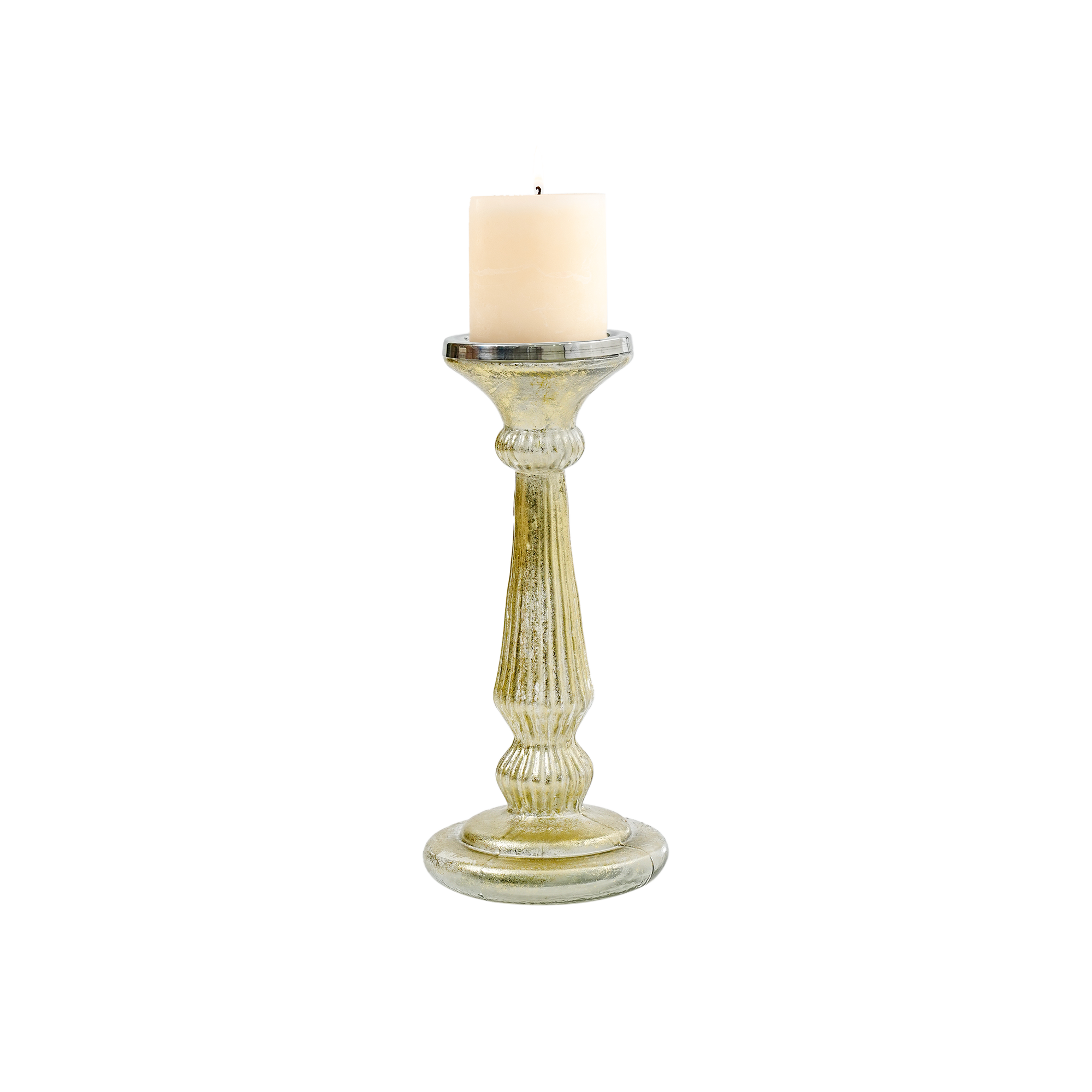 Stately Pillar Candle Holder