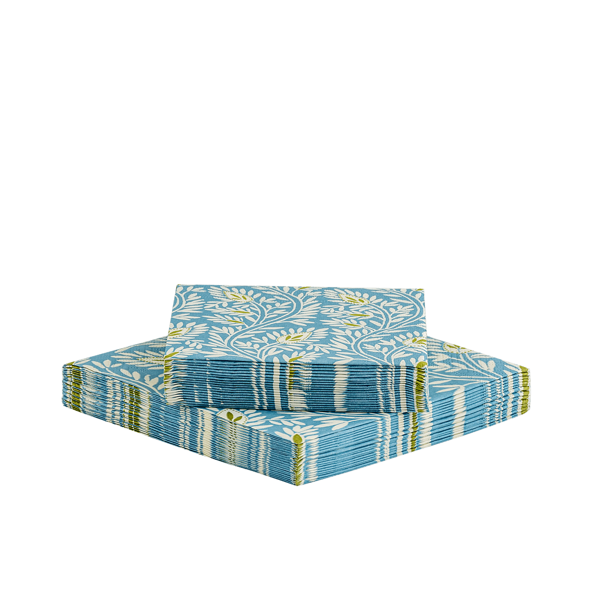 Samsara Cocktail Napkin Stone Blue