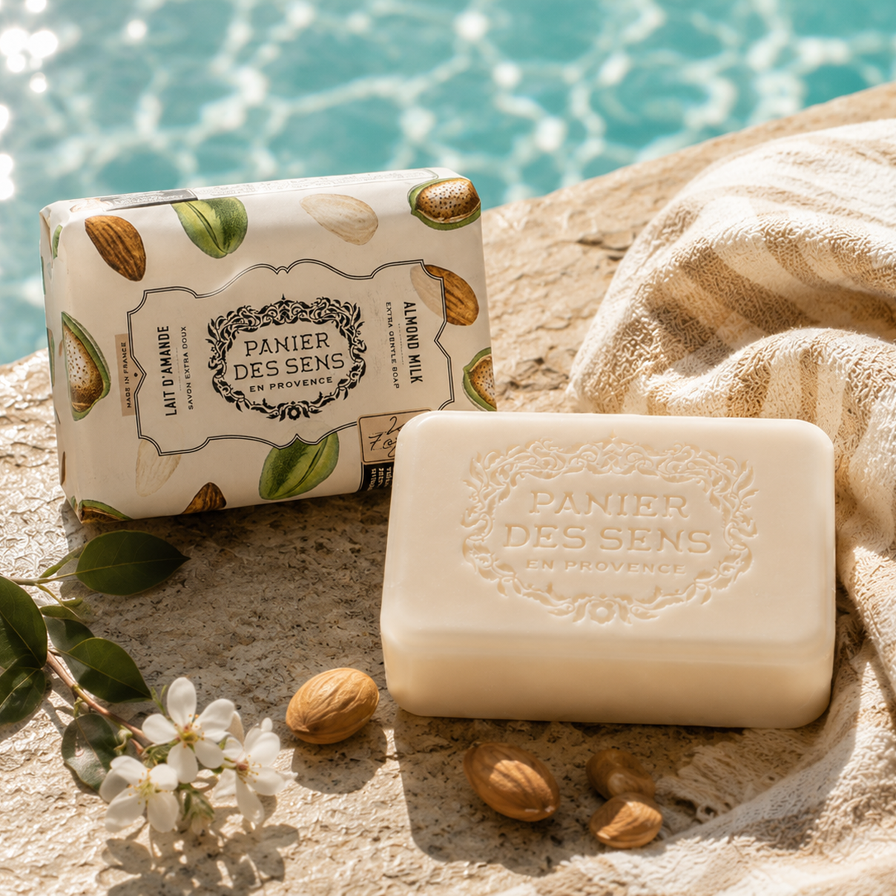 Perfumed solid soap extra mild - Almond milk 200gm