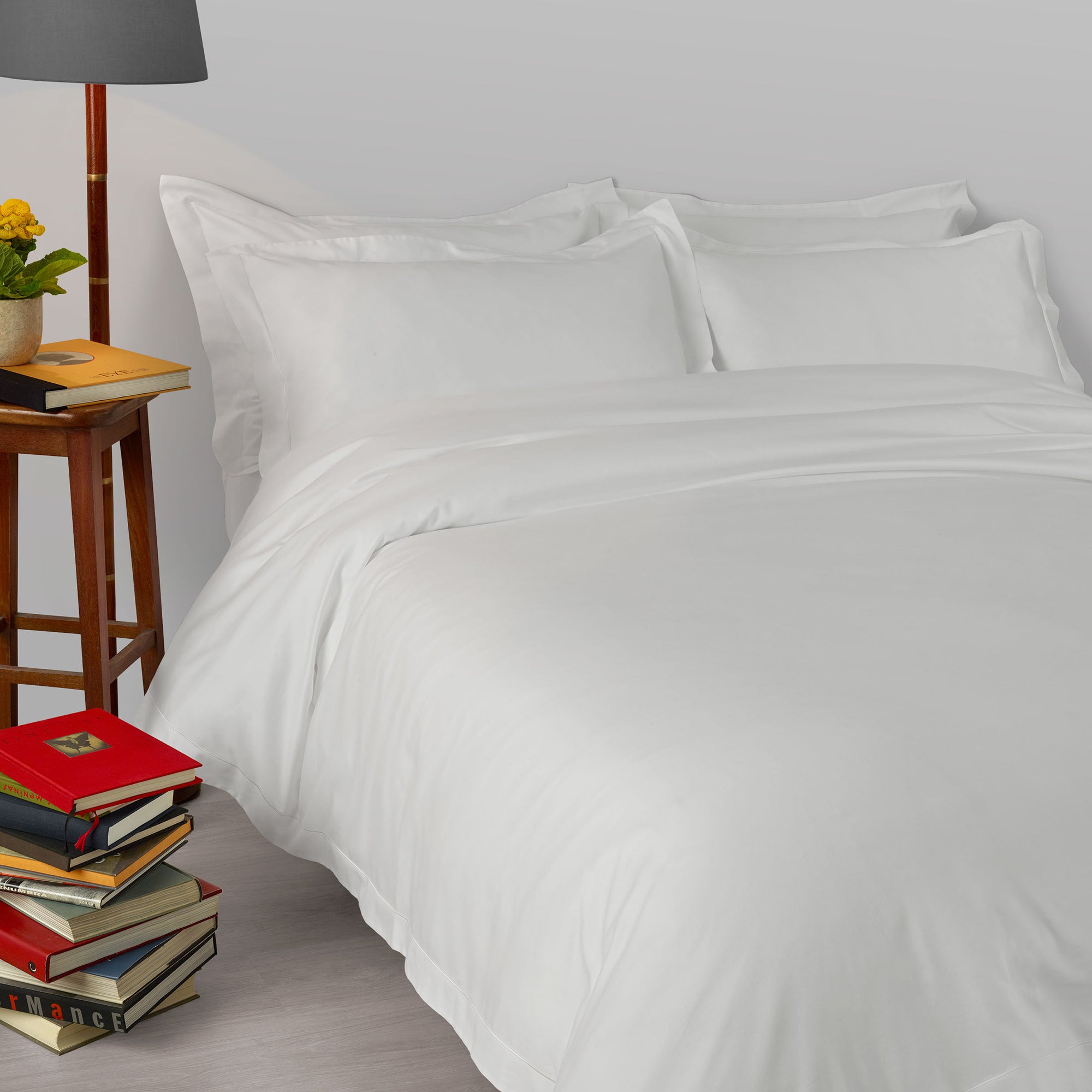 Suave 100% Egyptian Cotton Sateen King Duvet Cover