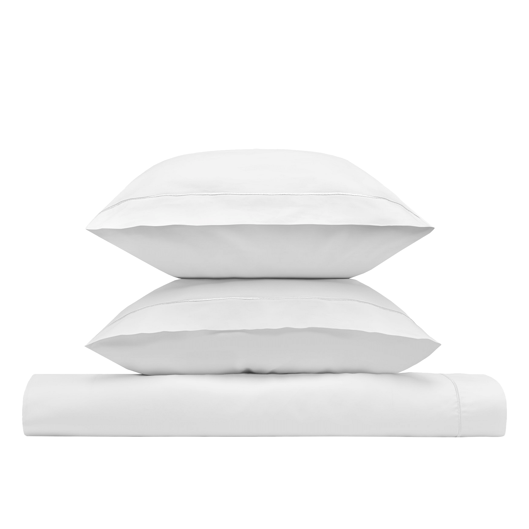 Dalia 100% Egyptian Cotton Sateen King Fitted Sheet