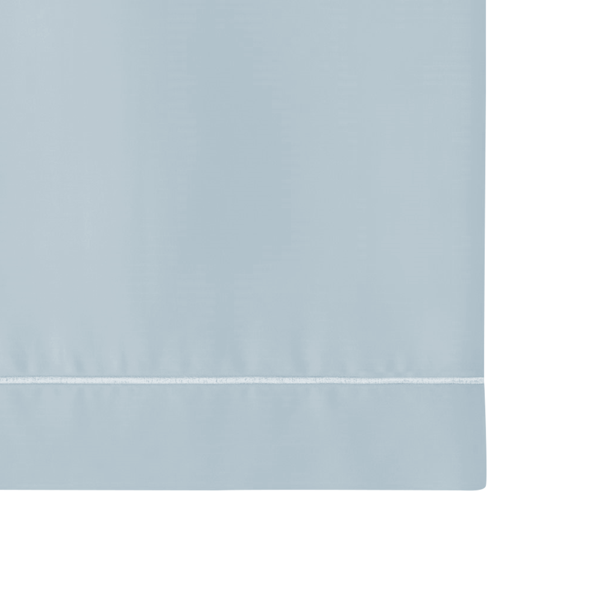 Dalia 100% Egyptian Cotton Sateen King Flat Sheet