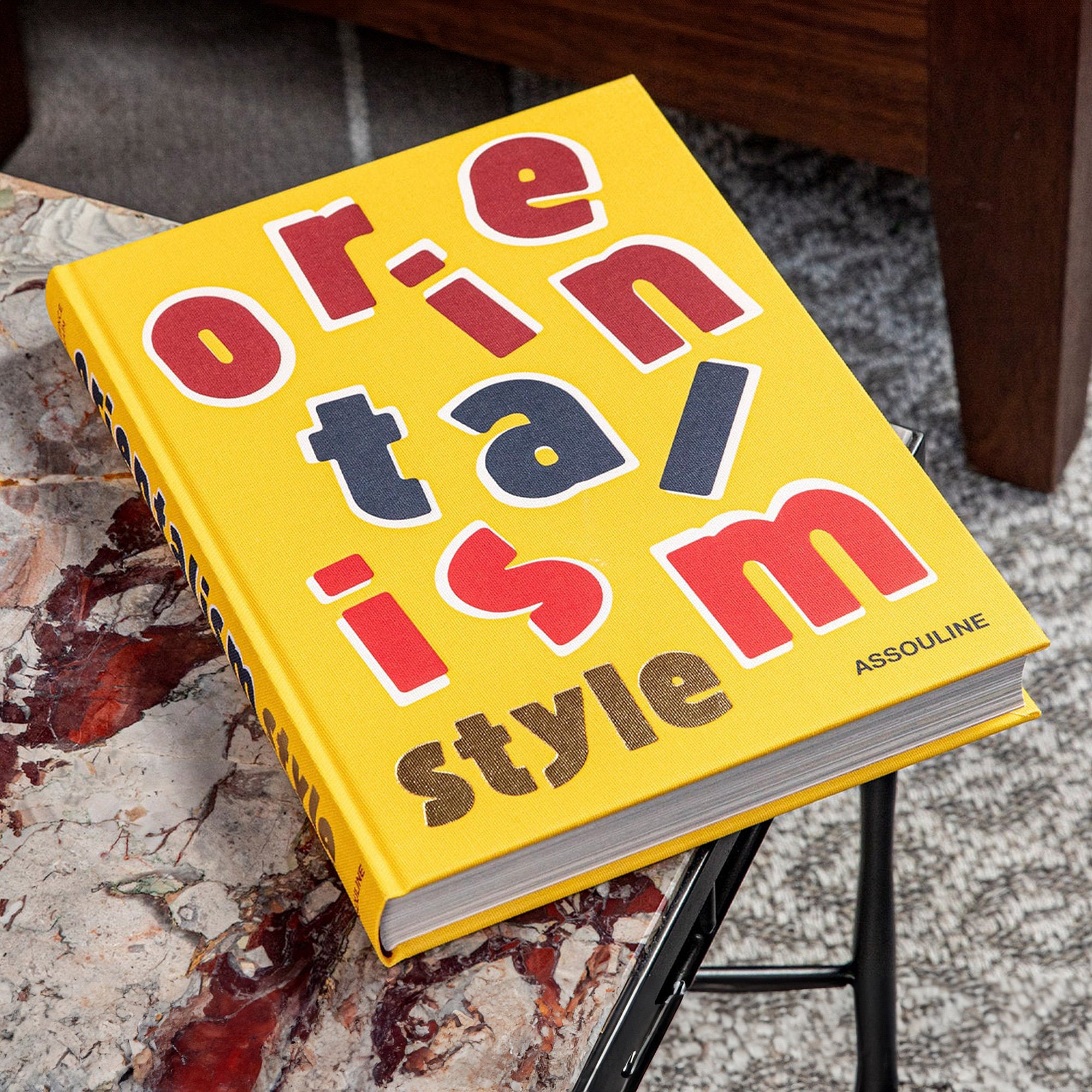 Orientalism Style Coffee Table Book