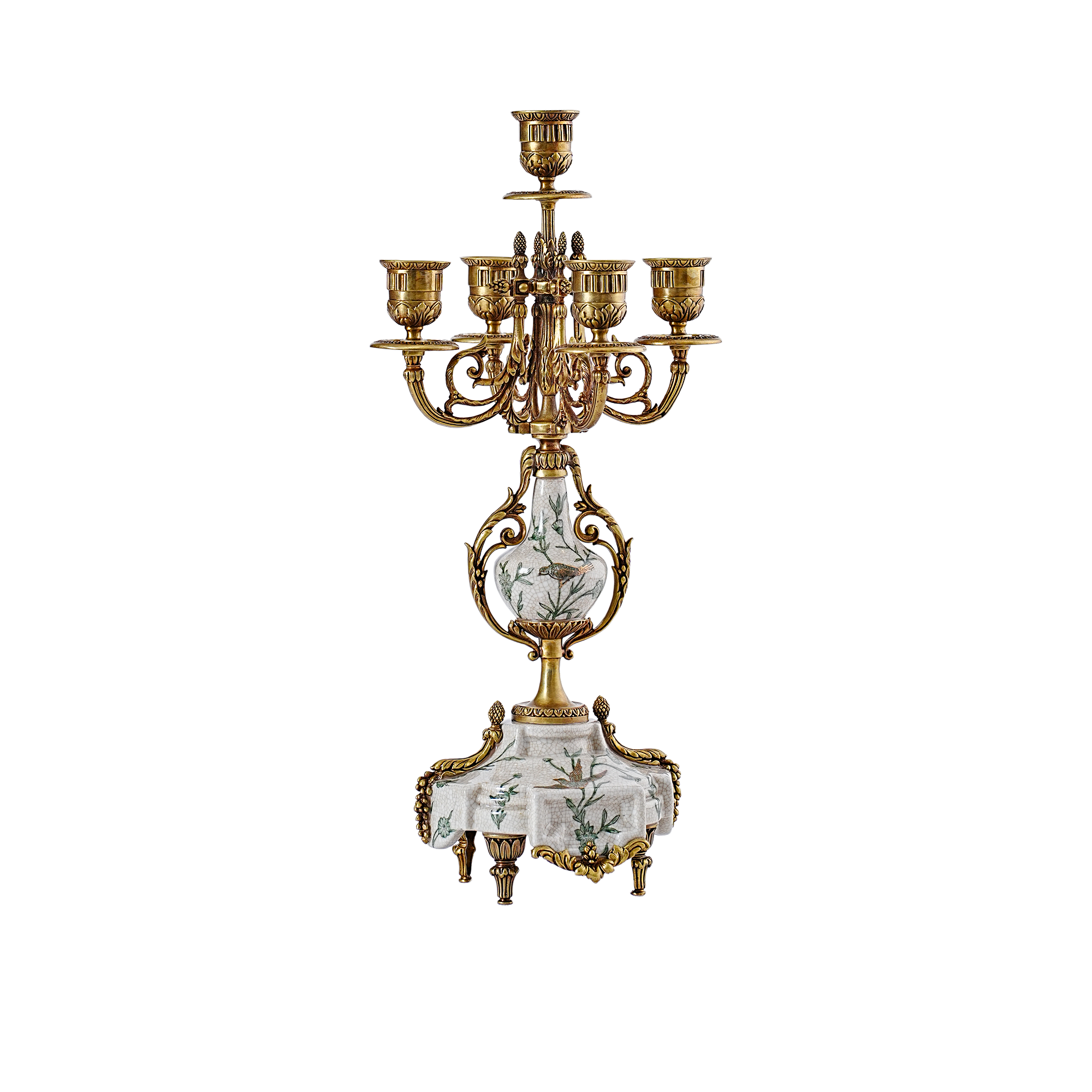 Elegant Eden 5 Arm Candelabra