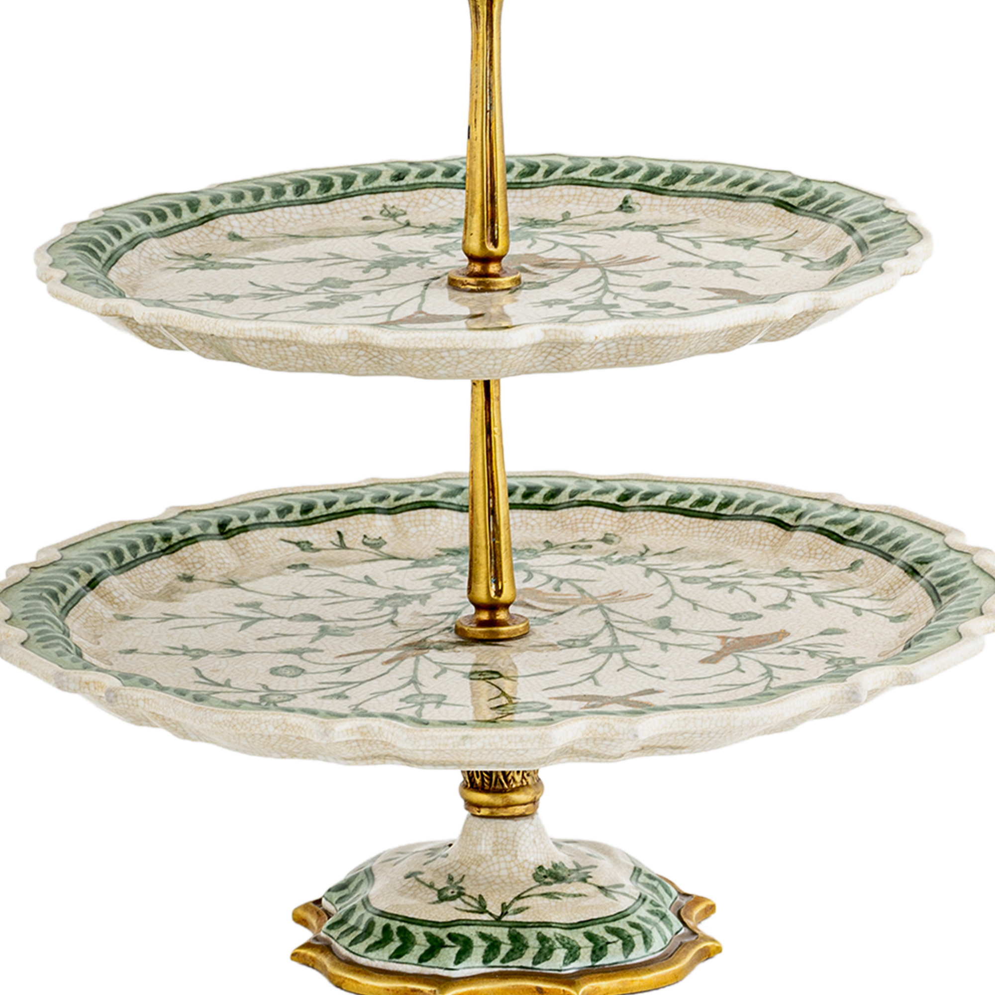 Elegant Eden 2 Tier Cake Stand