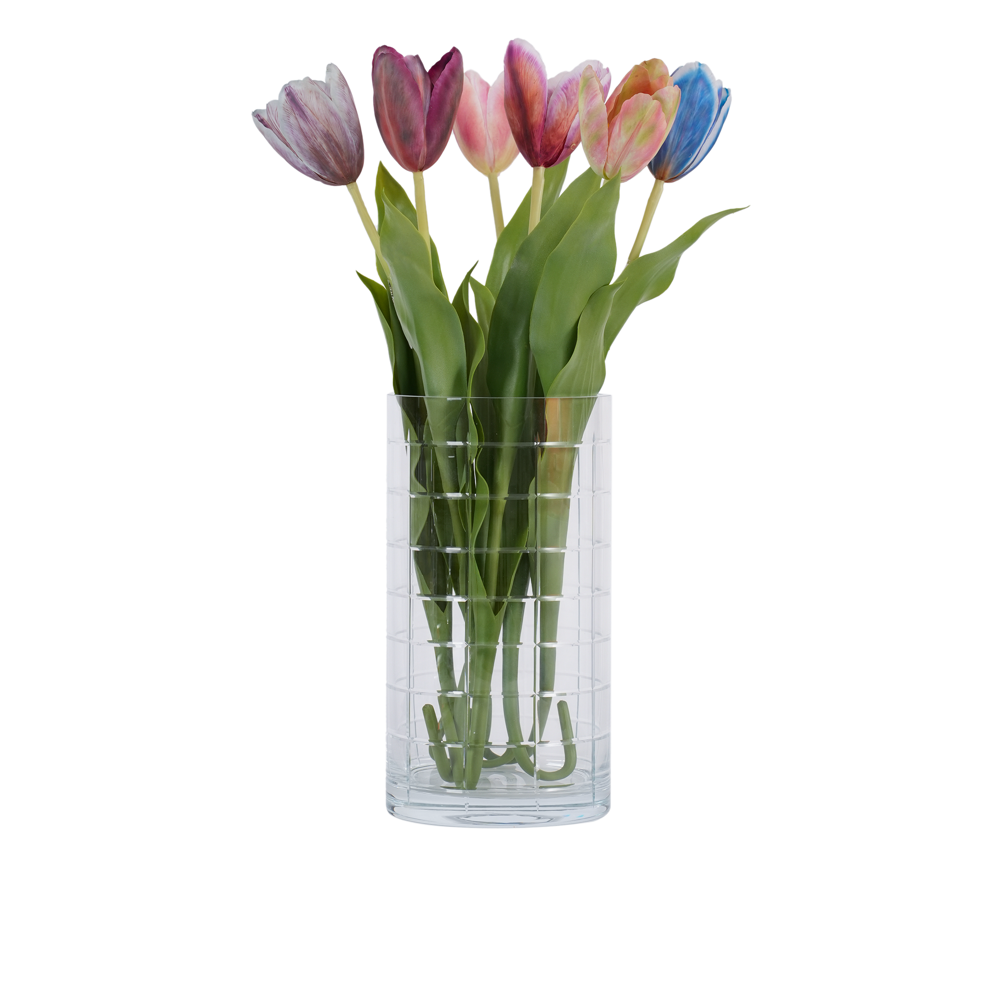 Hudson Plaid Vase