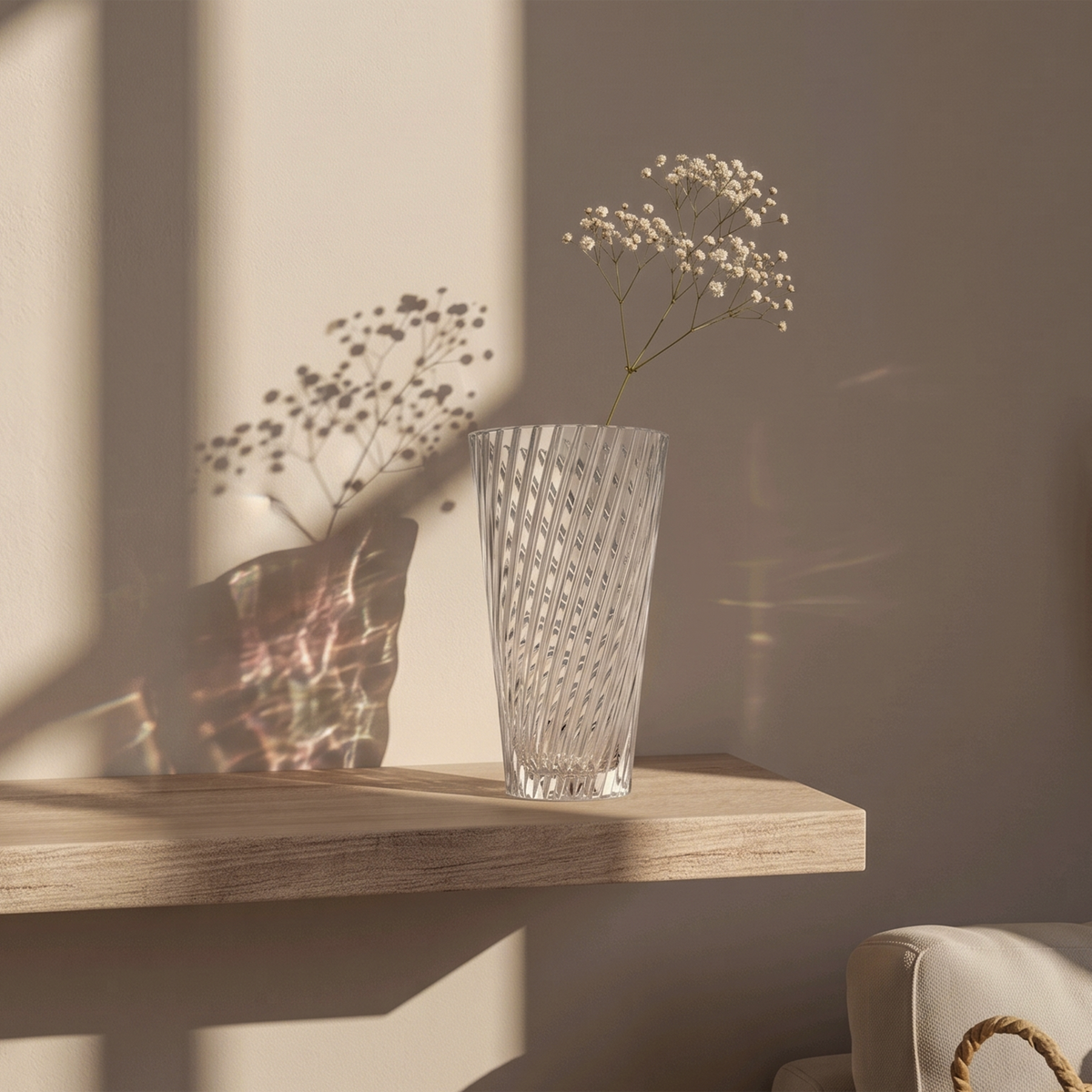 Crystal Oslo Clear Vase