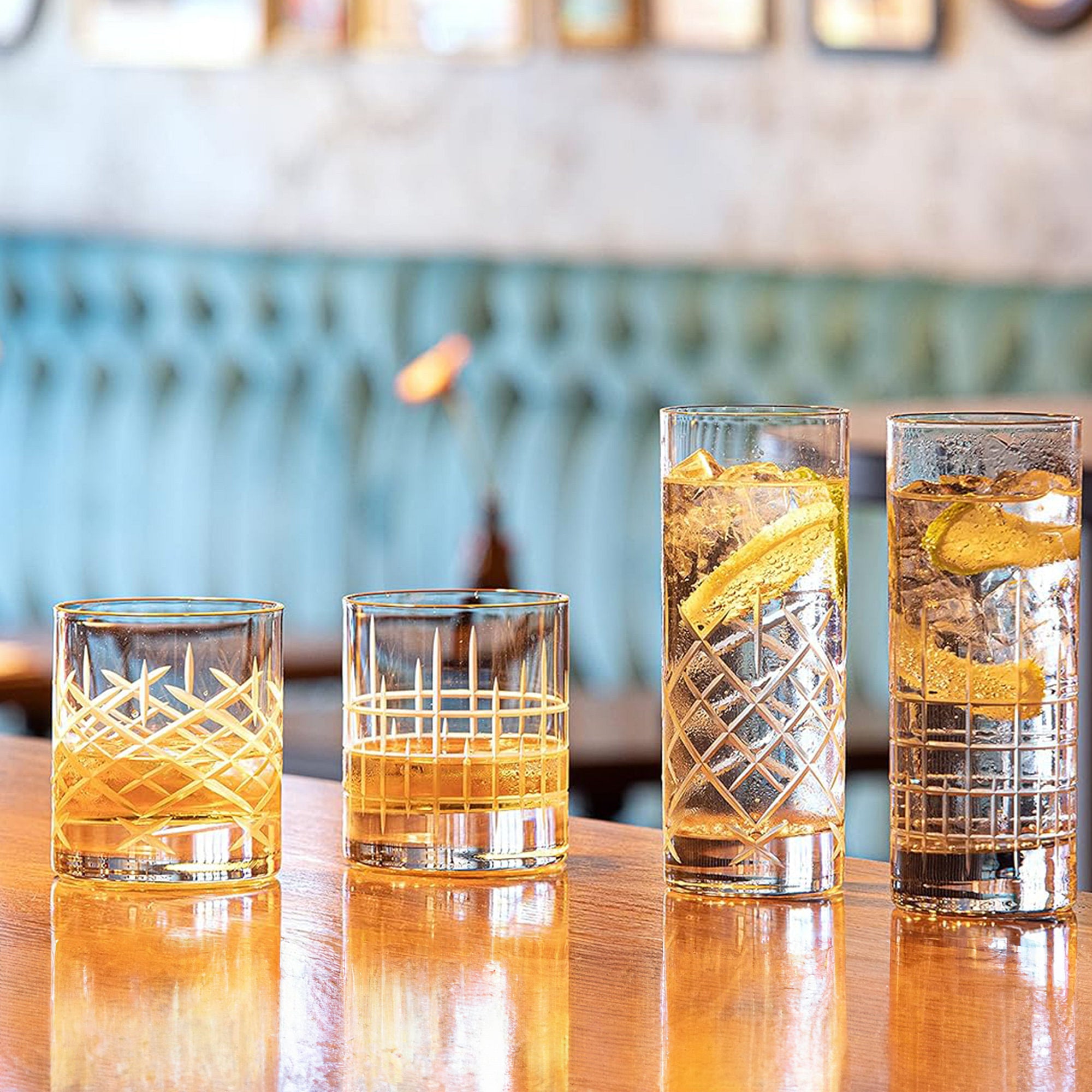 New York Bar Manhattan Highball Glass
