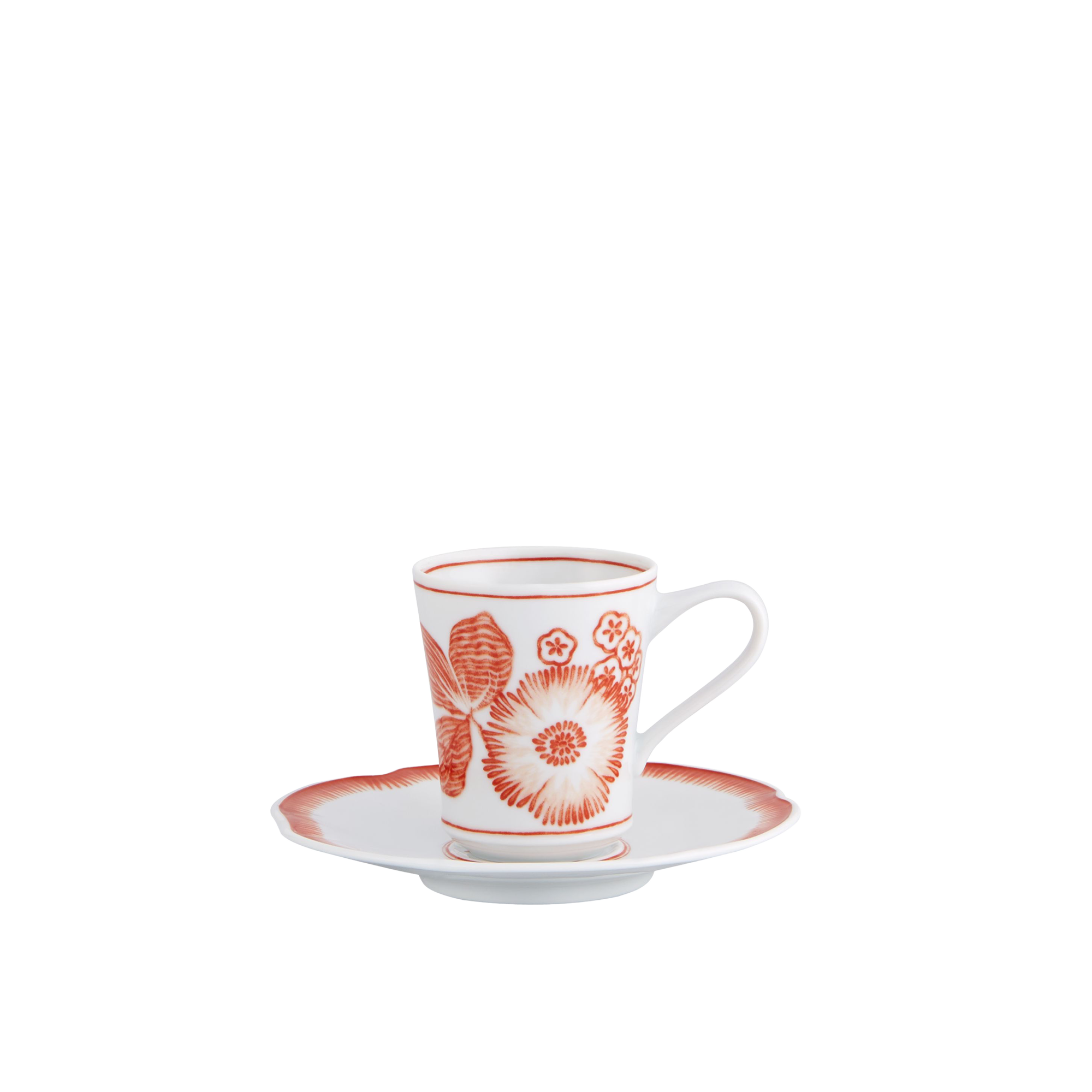 Coralina Coffee Cup and Saucer