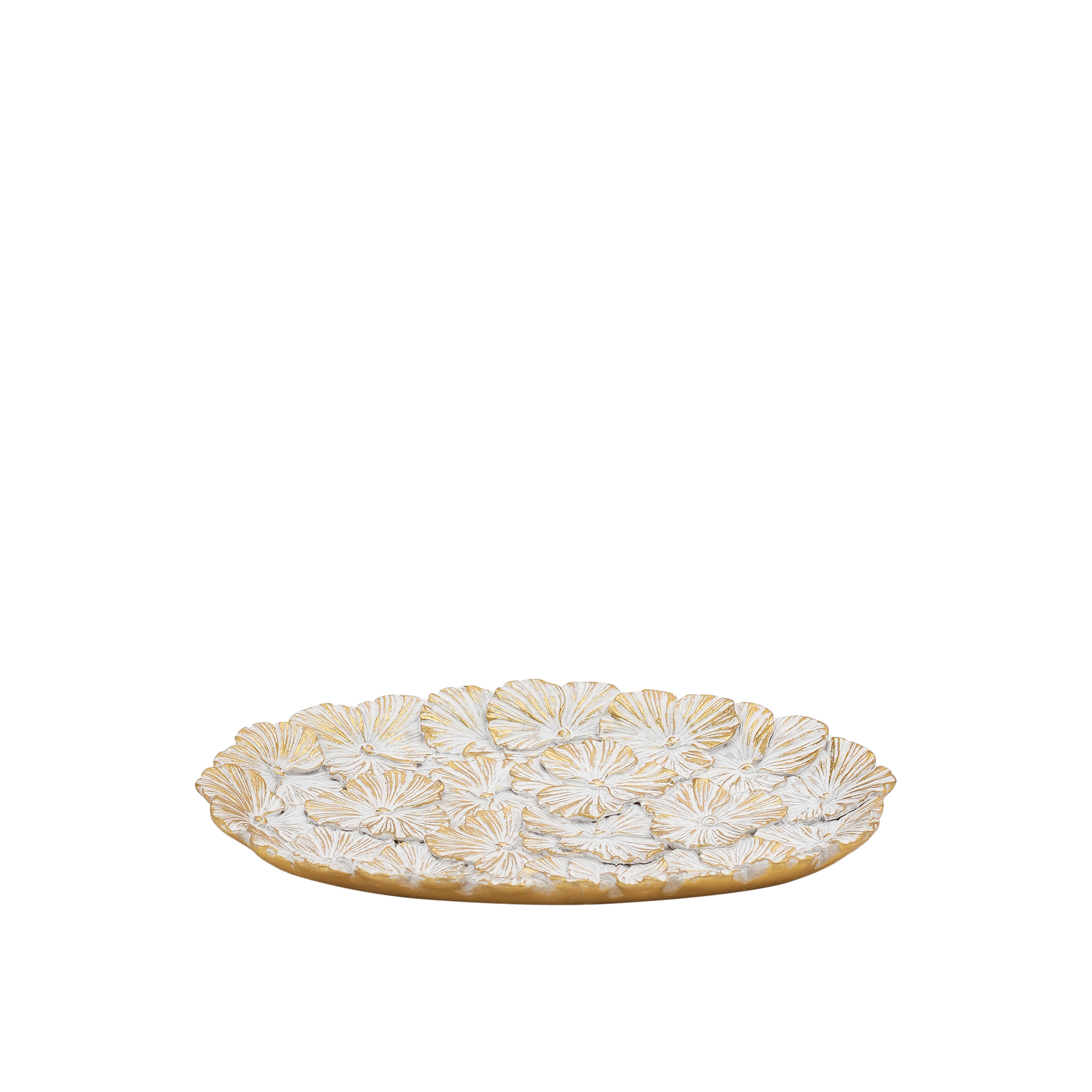 Viola tray 23cm gold
