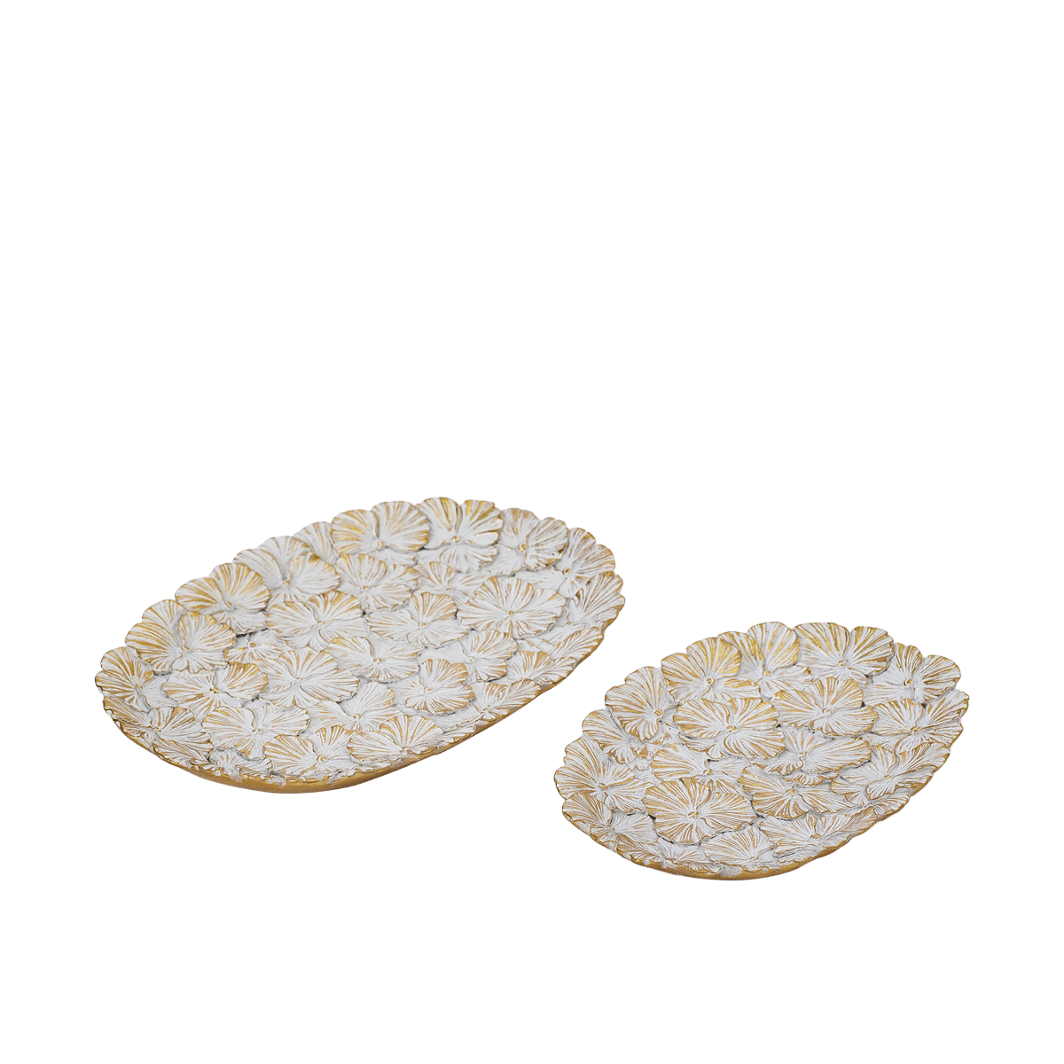 Viola tray 23cm gold