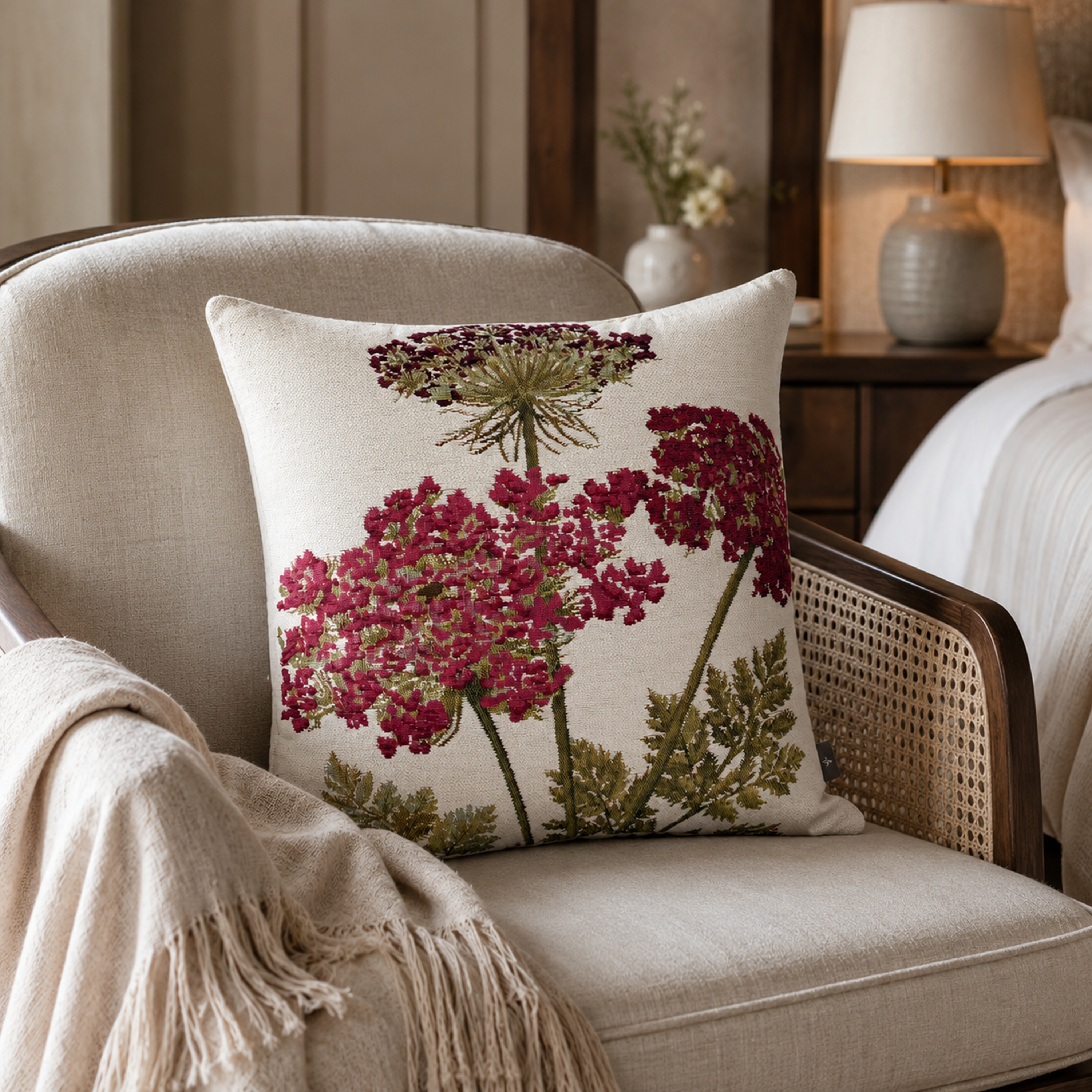 Umbels Tapestry Cushion Cover