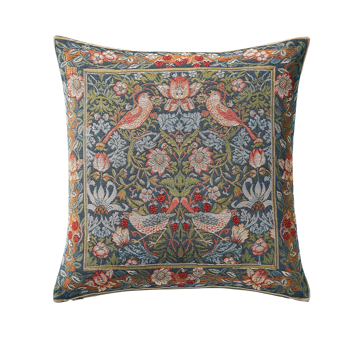 Birds Face To Face Cushion Cover
