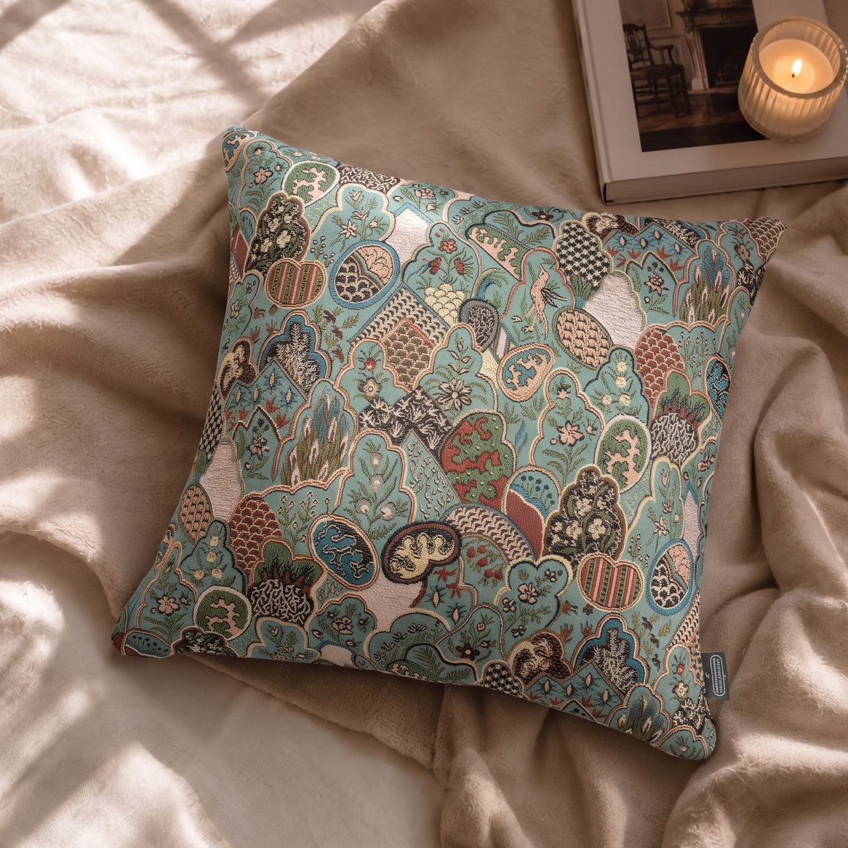 Chinoise Mosaic Cushion Cover