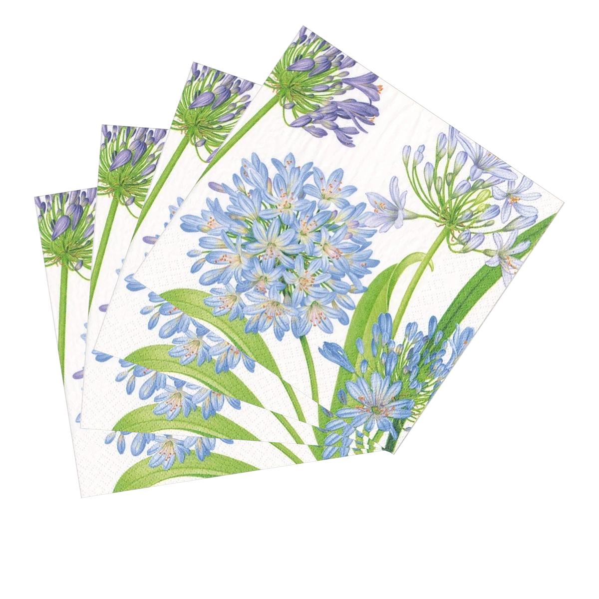 Agapanthus Garden Paper Napkins
