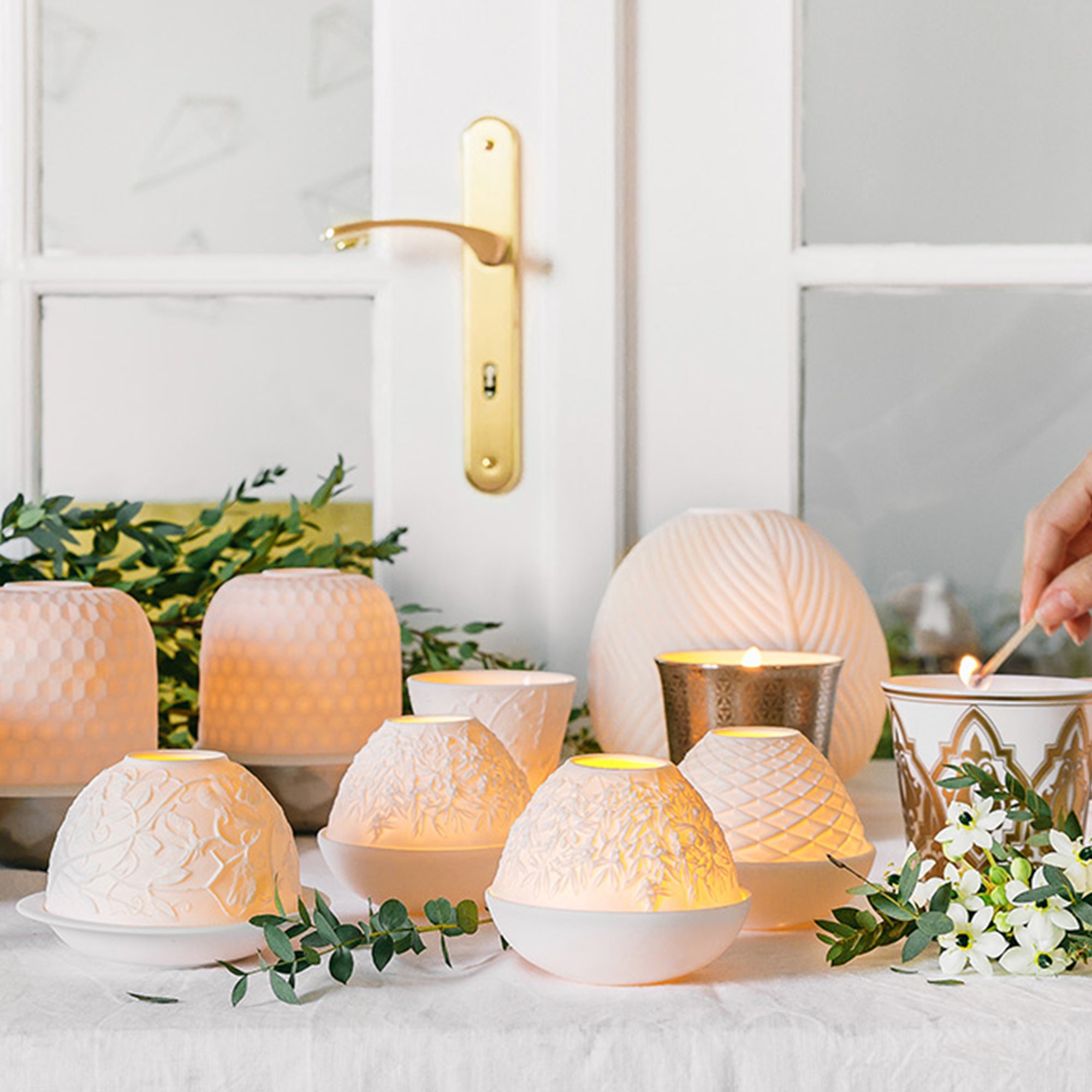Daisies Lithophanes Led Lamp