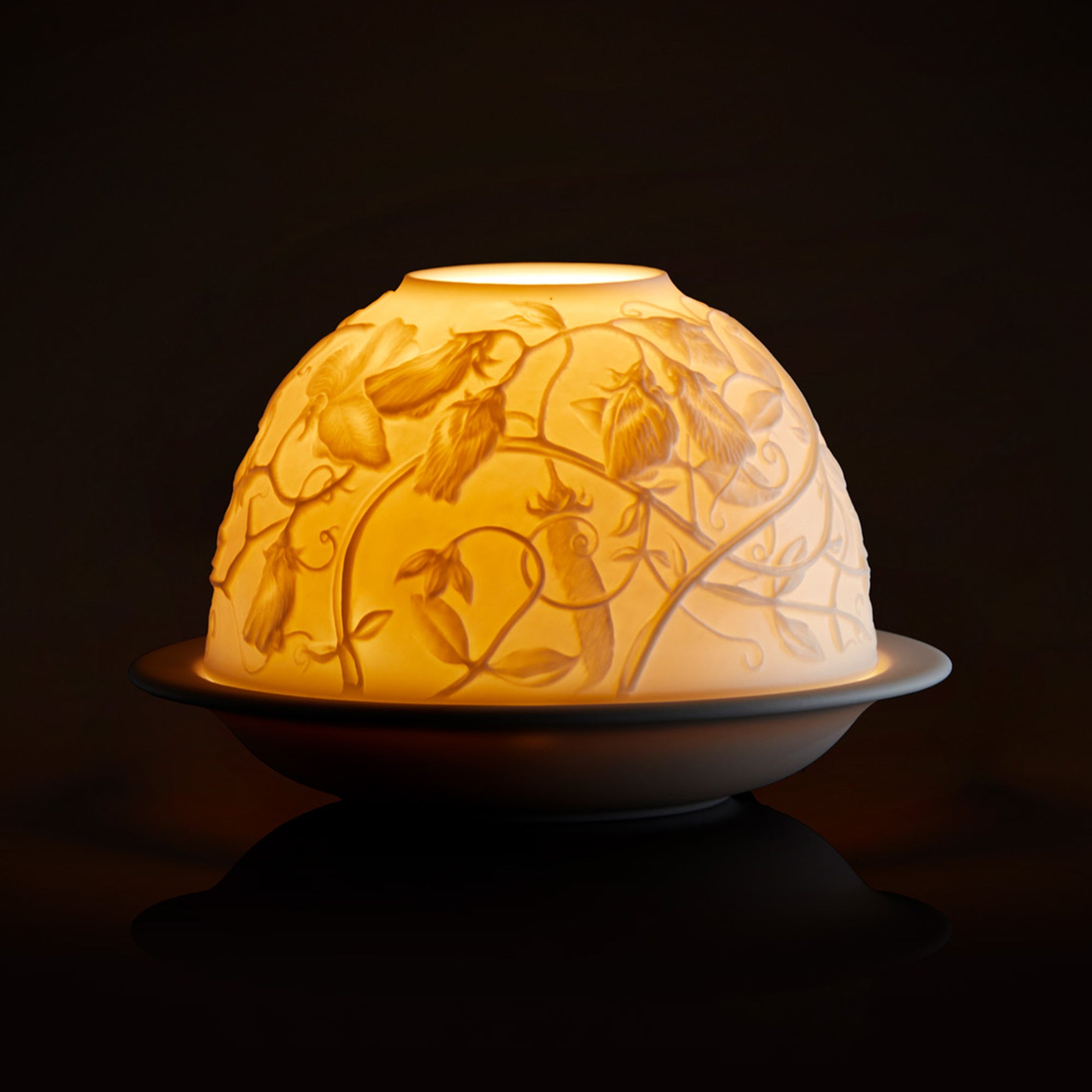 Sweet Pea Lithophanes Led Lamp
