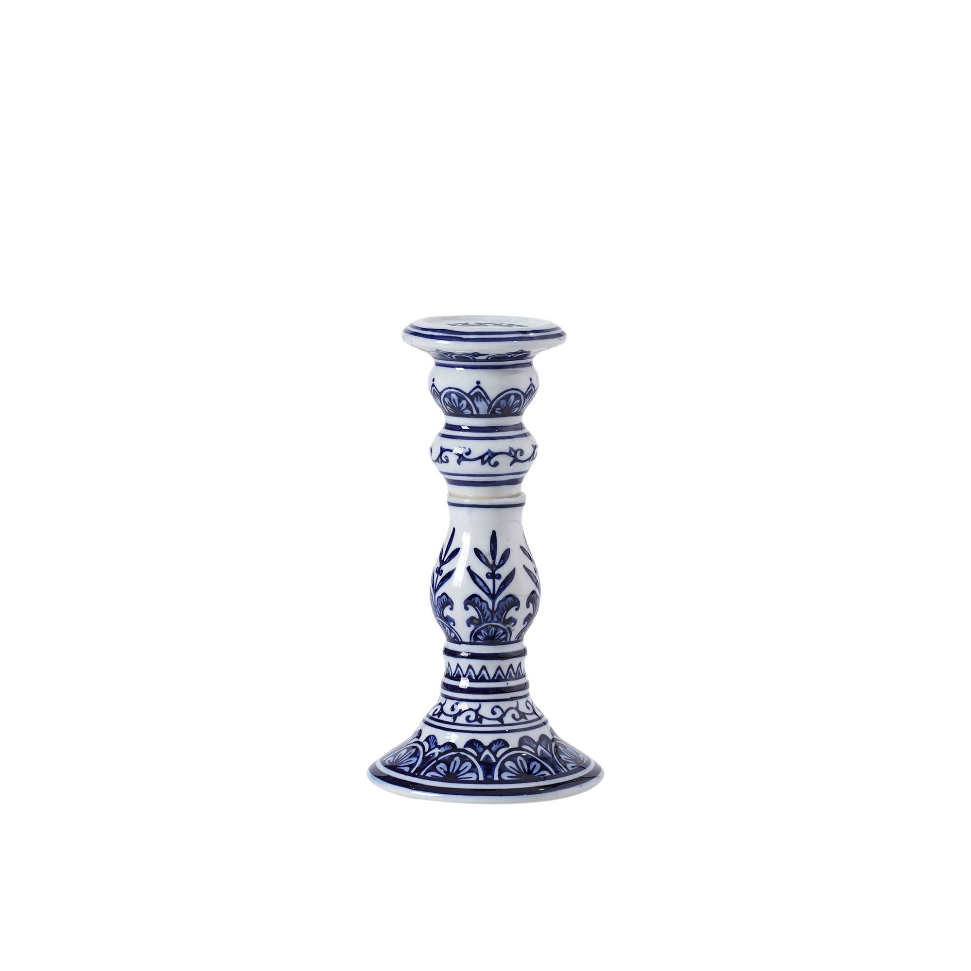Chinoiserie Taper Candle Holder H20 cm