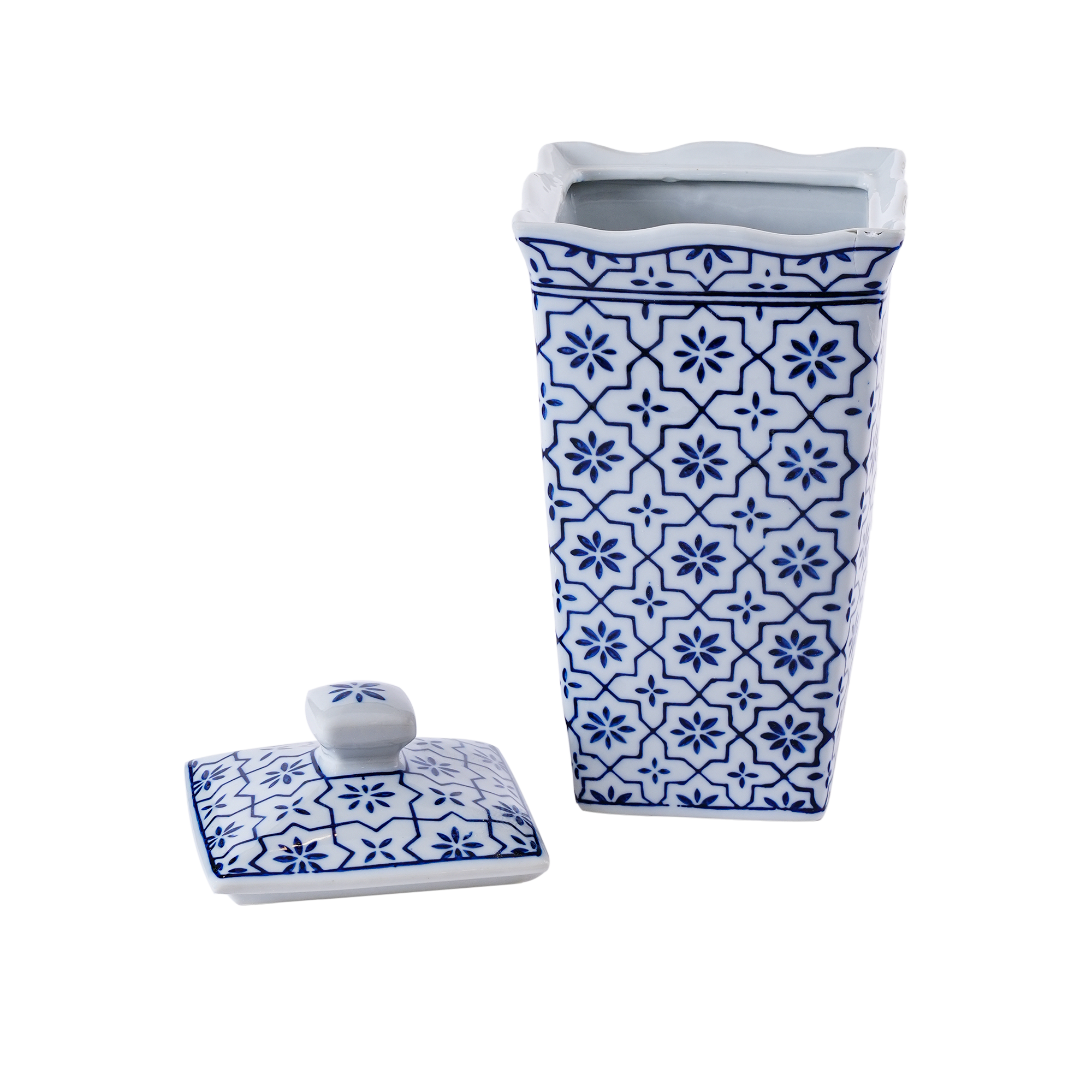 Chinoiserie Ginger Jar H32 cm