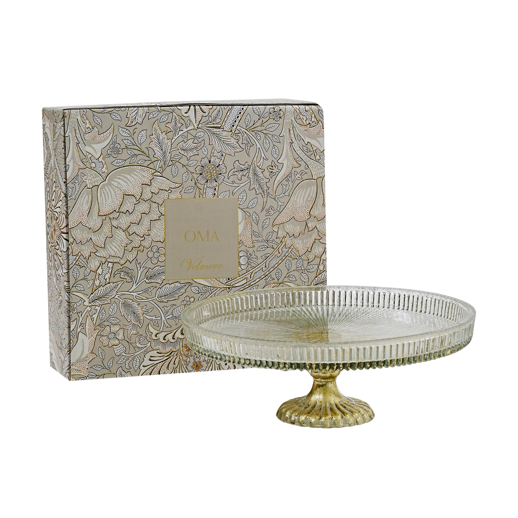 Patissier footed cake plate