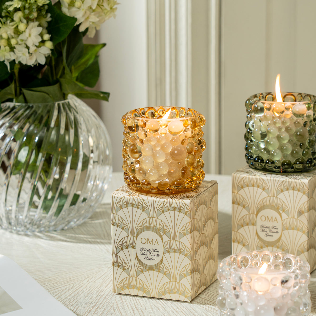 Bubble Fern Moss Scented Candle